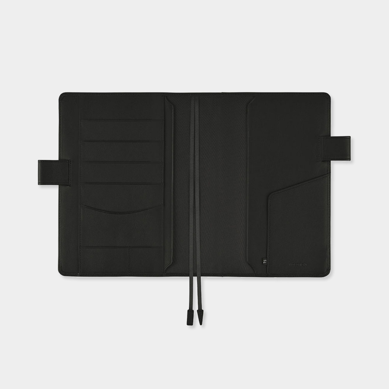 Hobonichi Cover Techo Cousin Leather: TS Basic - Black (A5)