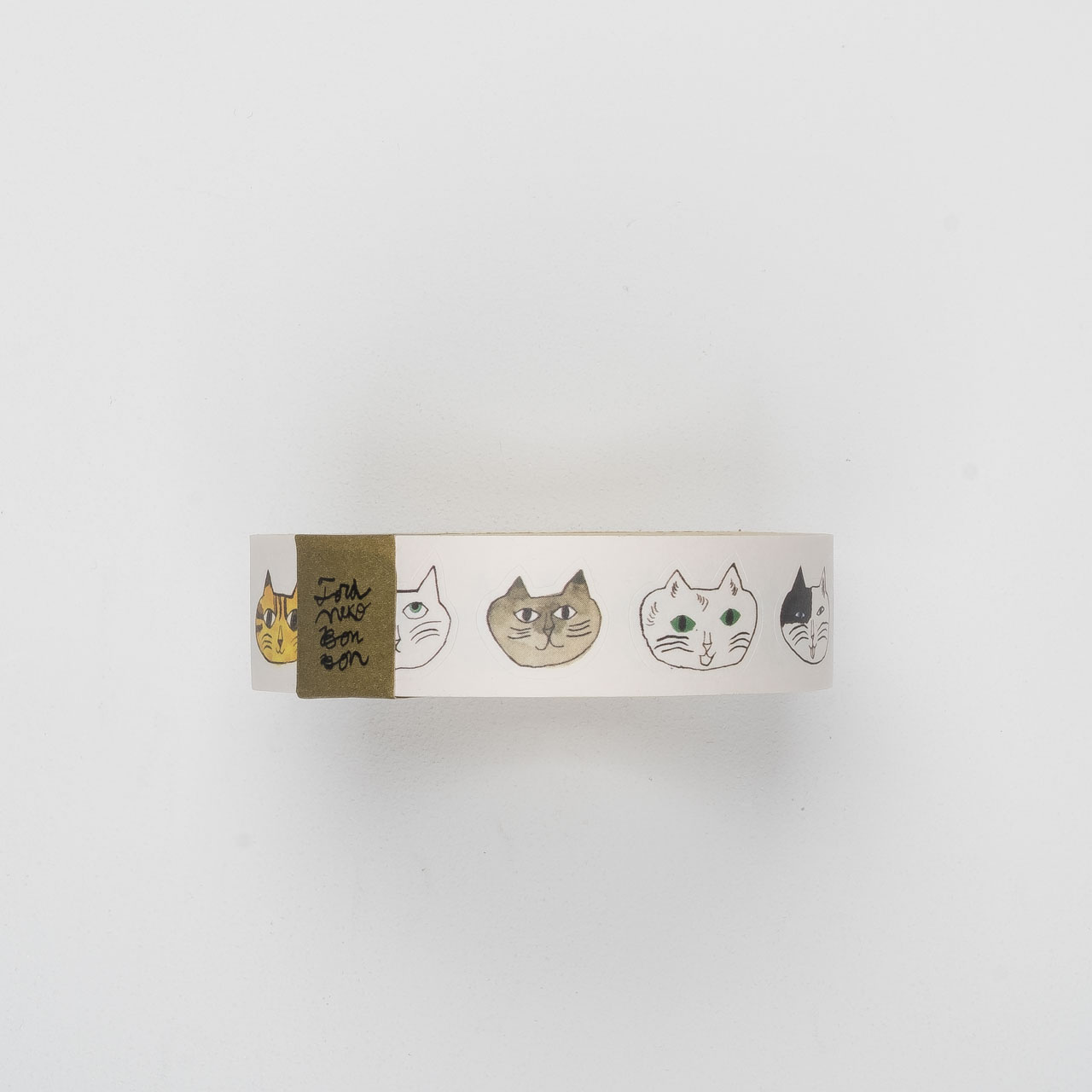 Klebebilder auf Rolle - Katzen (18mm)