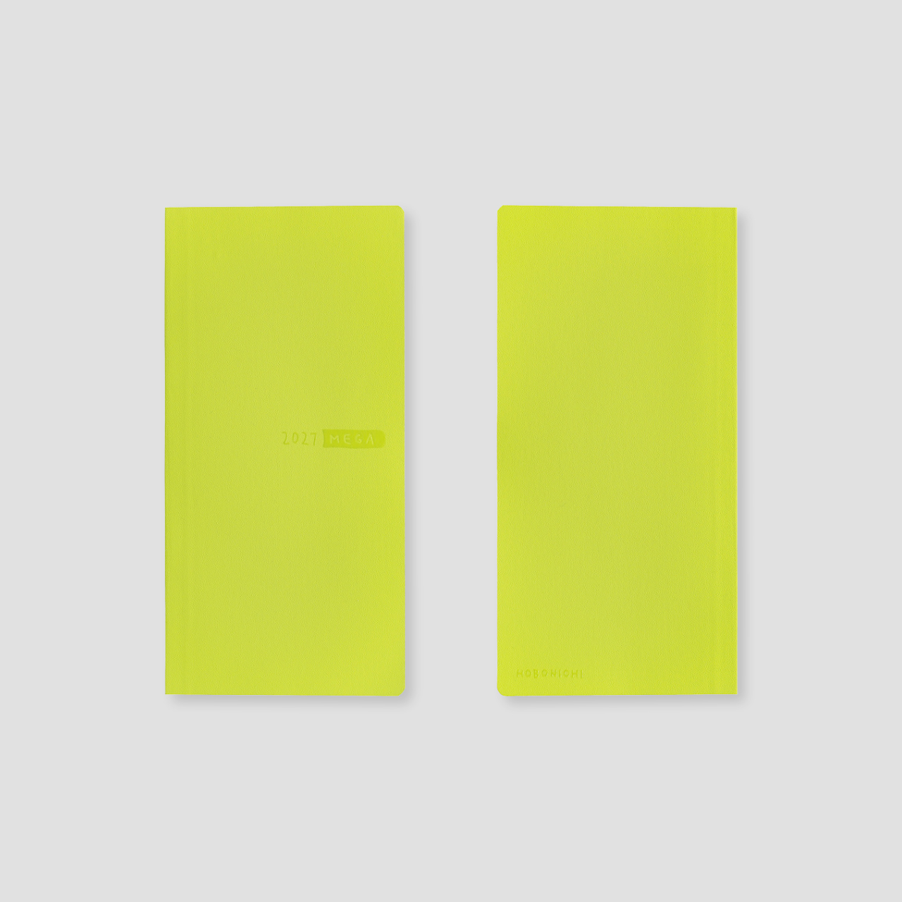 Hobonichi Pocket Planner 2027 Weeks MEGA Sneaker: Lime Green (engl.)