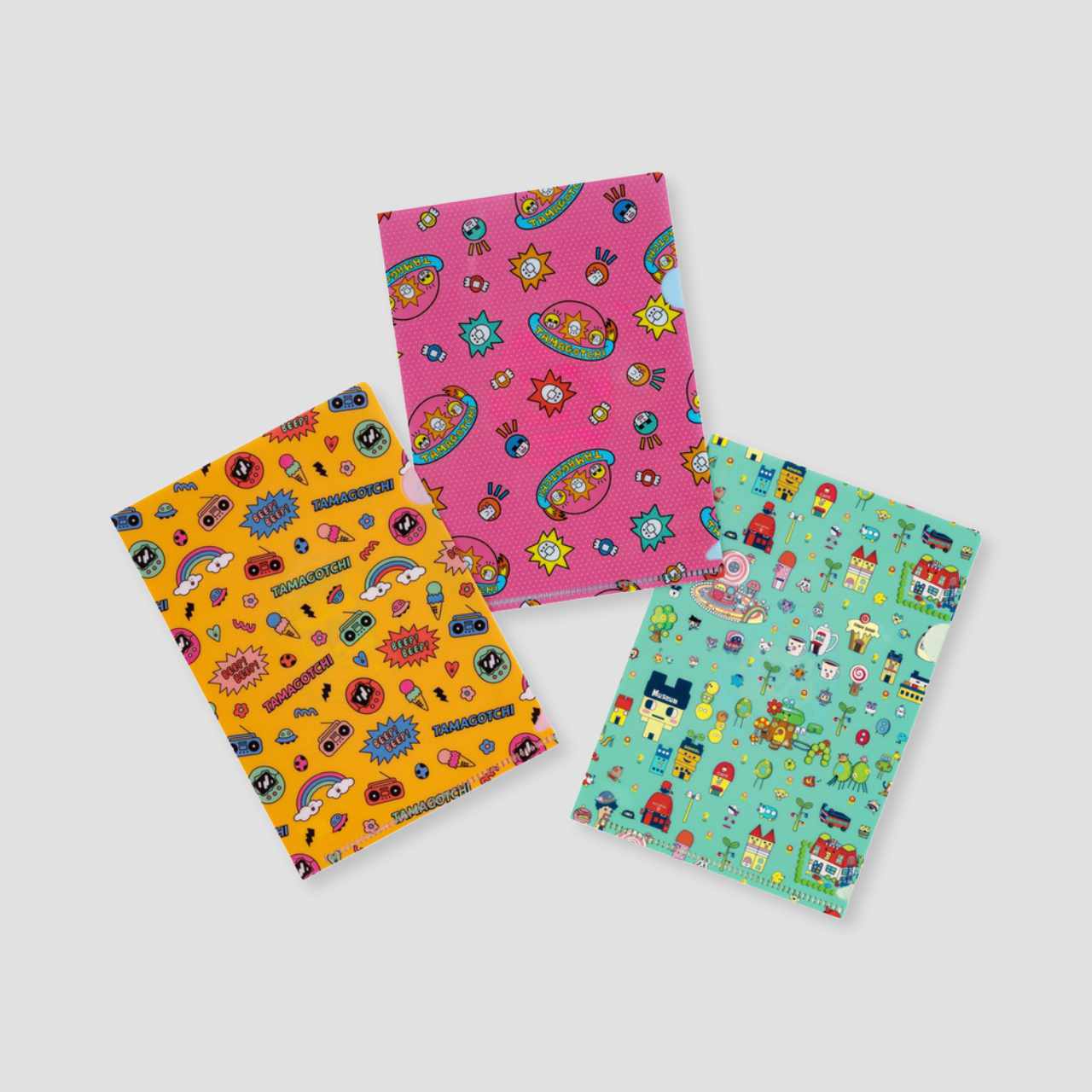 Hobonichi Tamagotchi: Folder Set of 3 (A6)
