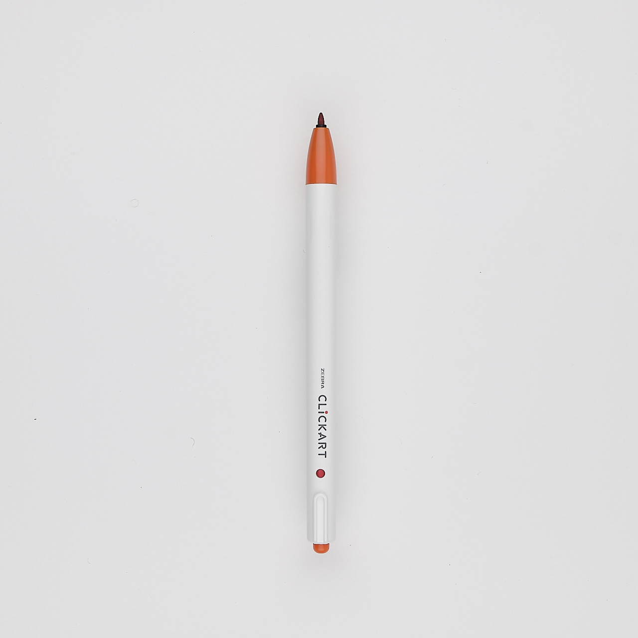 Zebra Filzstift ClickArt rotorange