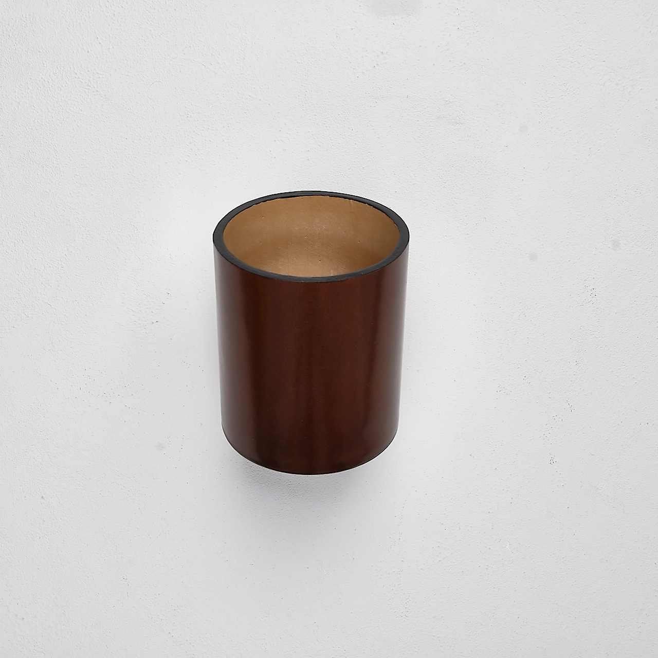 Stiftebecher aus Leder