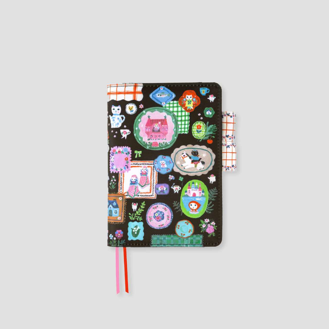 Hobonichi Cover Yumi Kitagishi: White Cat's Table Decorations (A6)