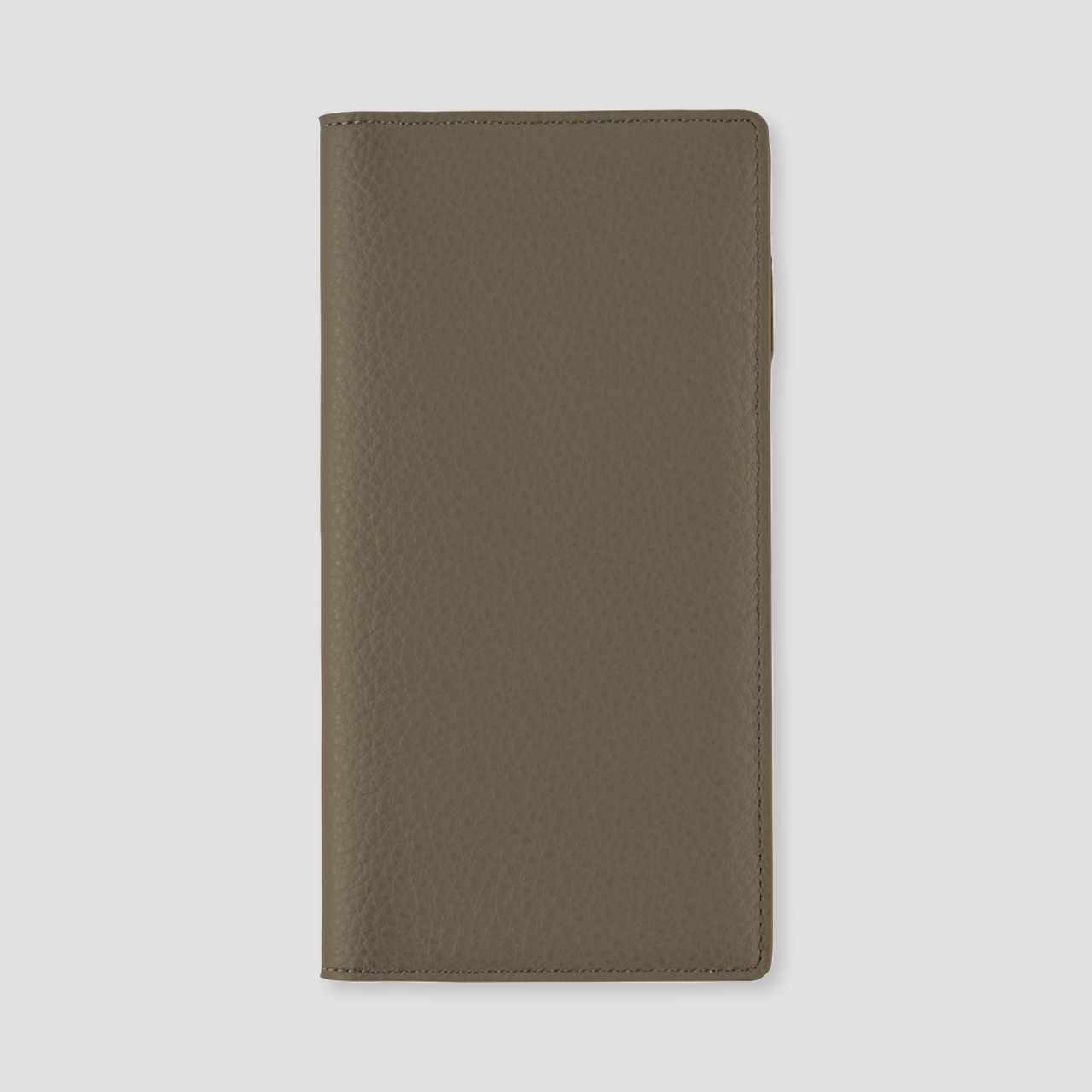 Hobonichi Cover Leder: Taut - grau & hellblau (Weeks)