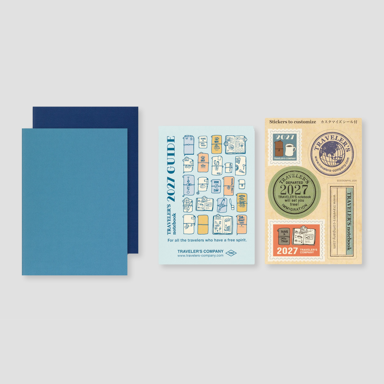 Traveler's Notebook Passport 2027 Wochenplaner