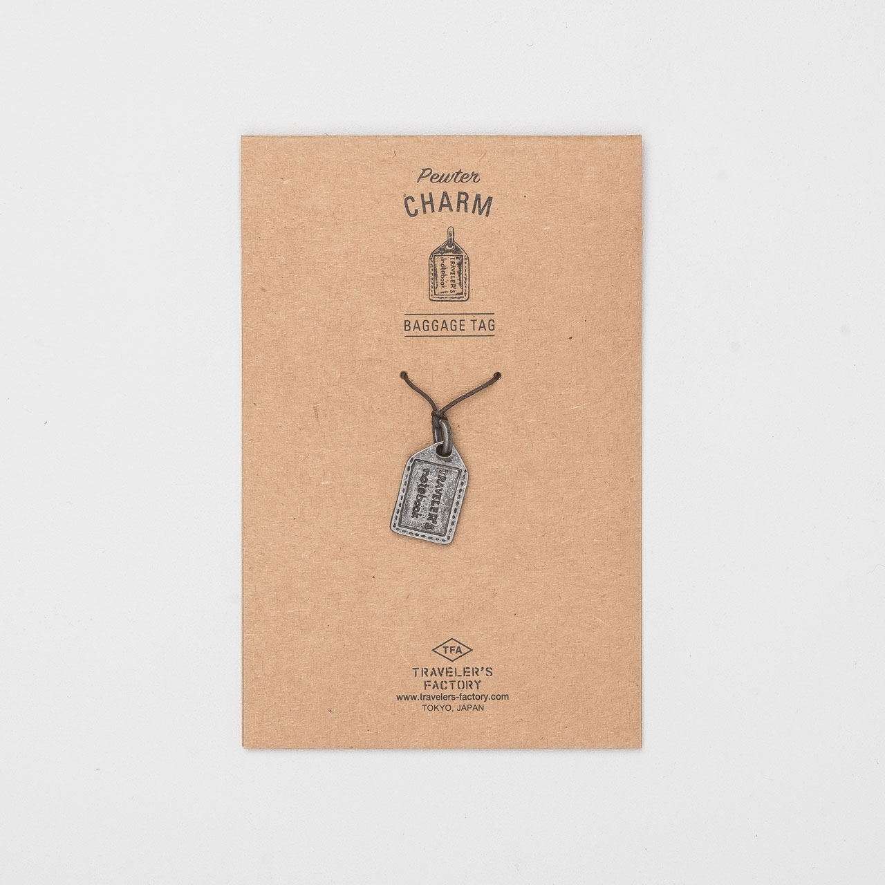 STORE ONLY: Traveler's Factory Anhänger "Baggage Tag" Charm