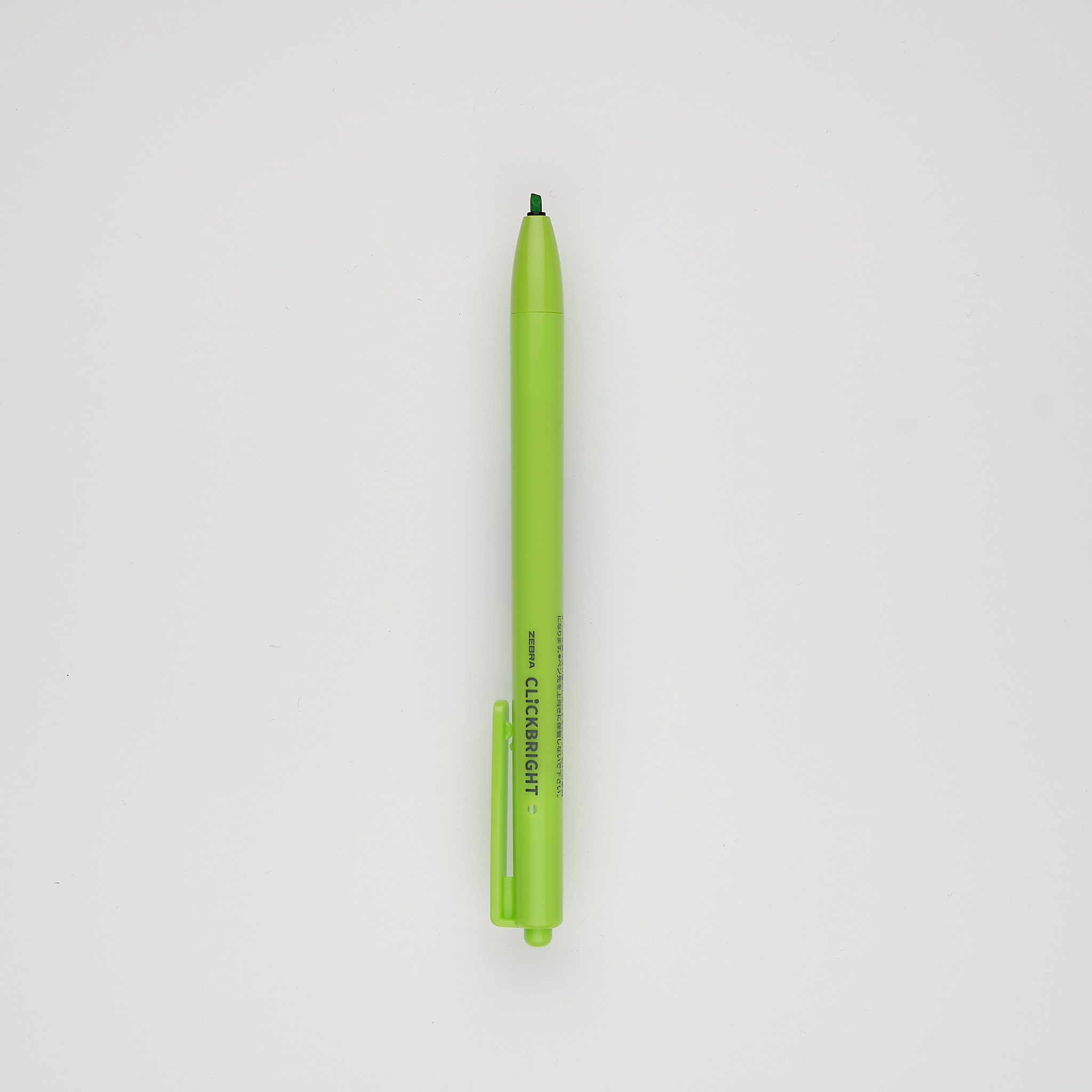 Zebra Textmarker Click Bright grün