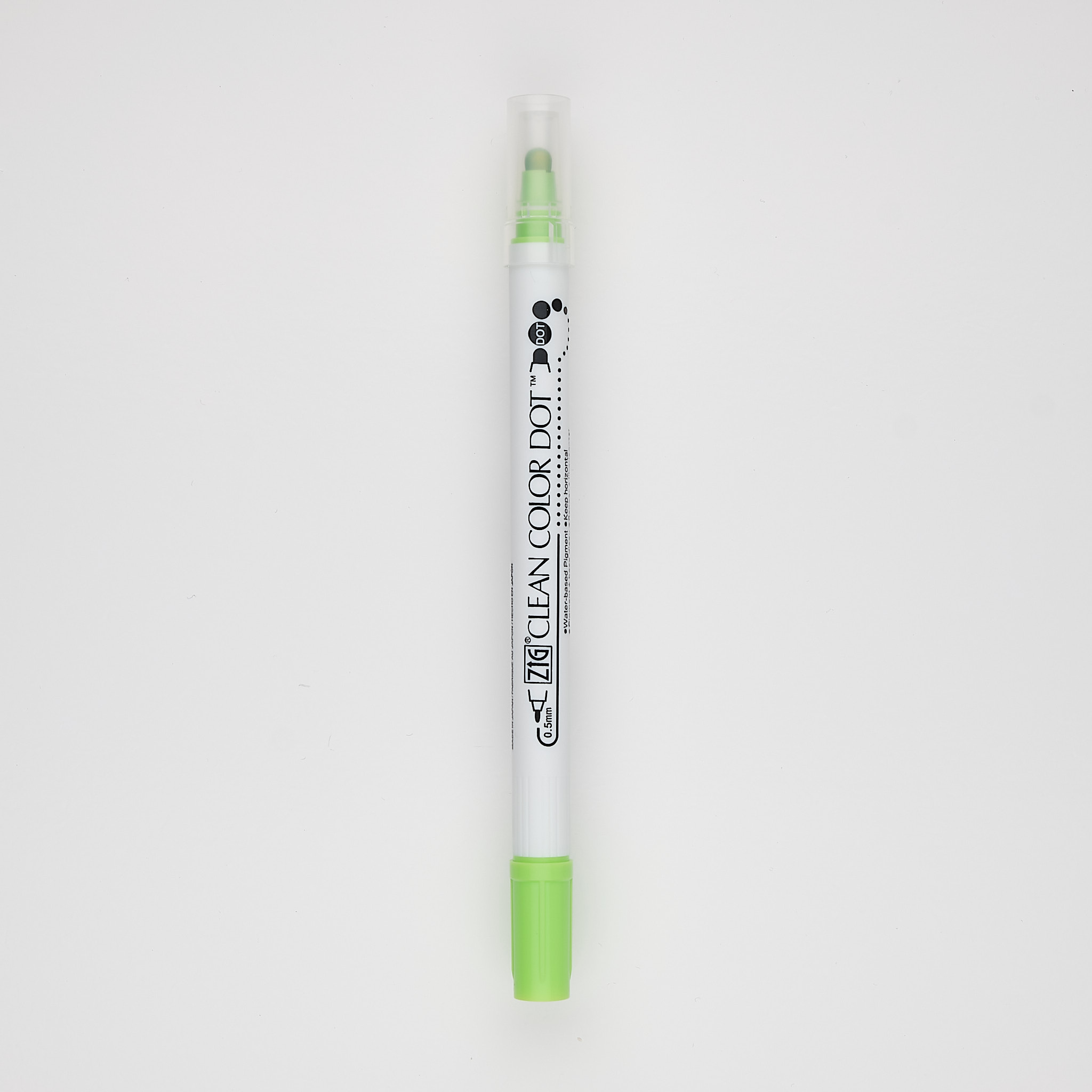 Kuretake Textmarker ZIG Clean Dot Color kiwi