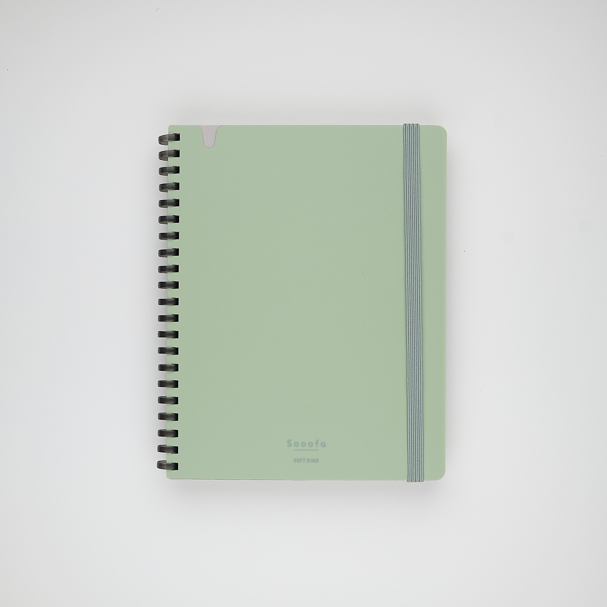 Kokuyo Ringbuch Sooofa Soft Ring grün (B6)