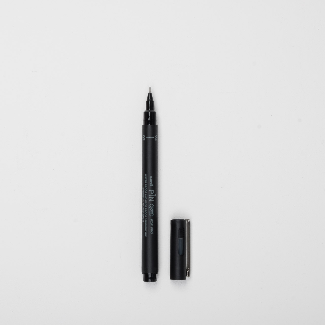Uni Pin Fineliner 02 schwarz