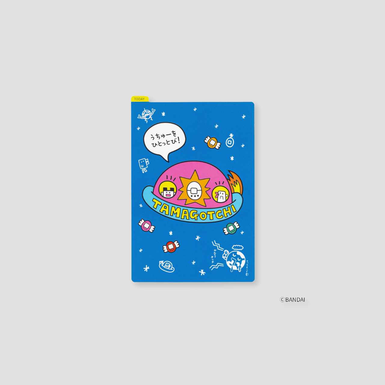 Hobonichi Schreibunterlage Tamagotchi: Blast Off to Outer Space! (A6)