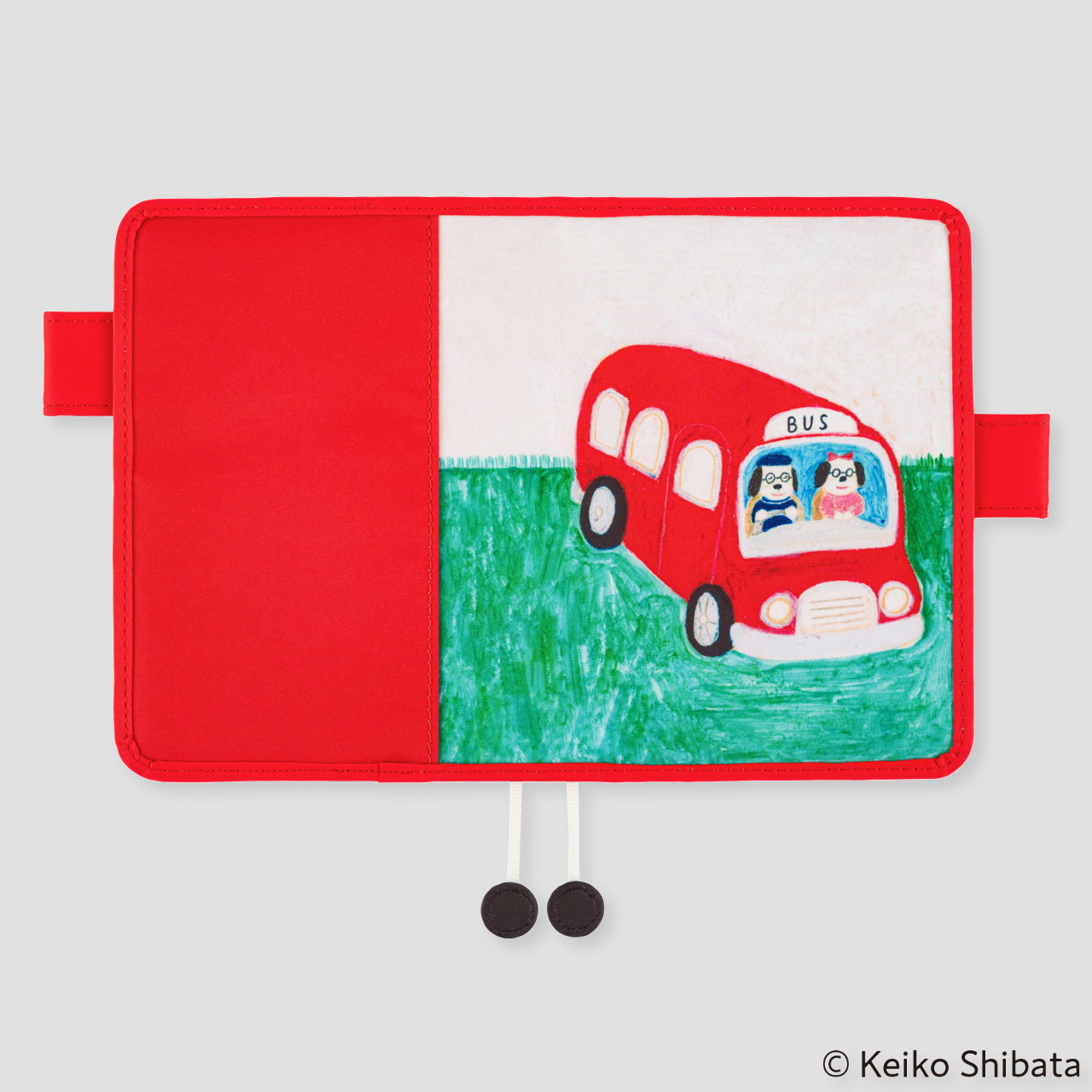 Hobonichi Cover Keiko Shibata: Bus management by Mr. and Mrs. Inoue (A6)