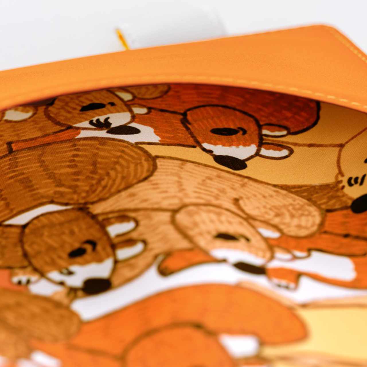 Hobonichi Cover 100%ORANGE: Squirrel Squadron (A6)