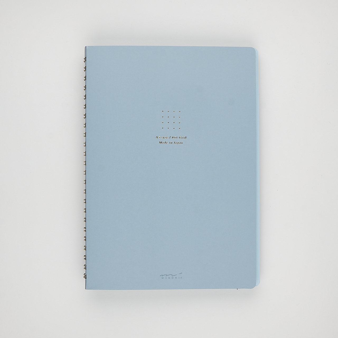 Midori Ringbuch Dot Grid blau (A5)