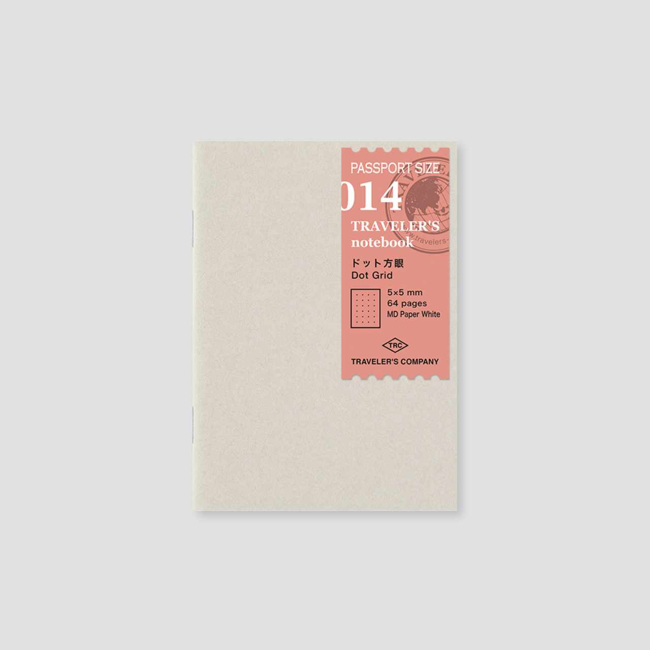 Traveler's Notebook Passport "014" punktkariert