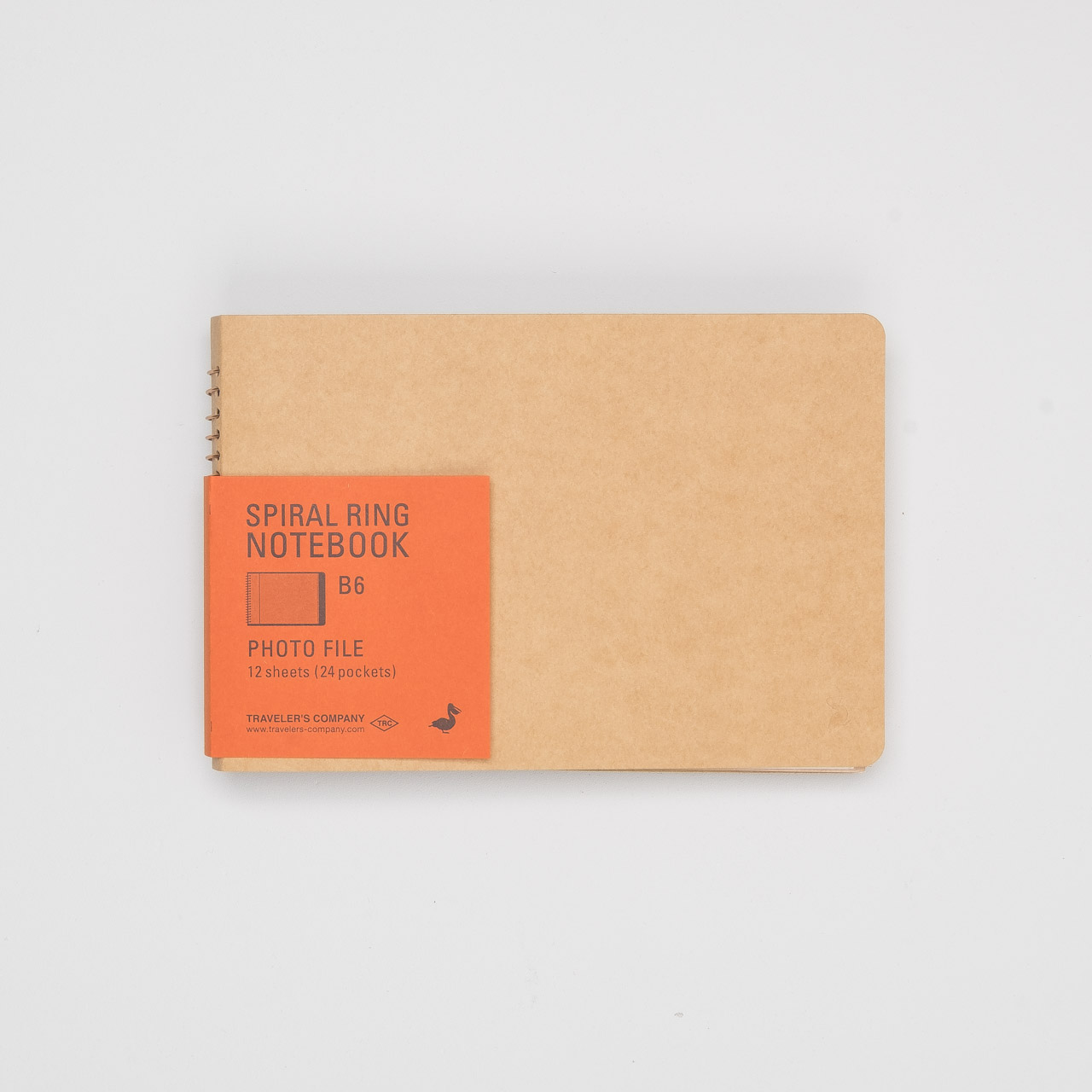 Midori Spiralringbuch Pelican B6 quer