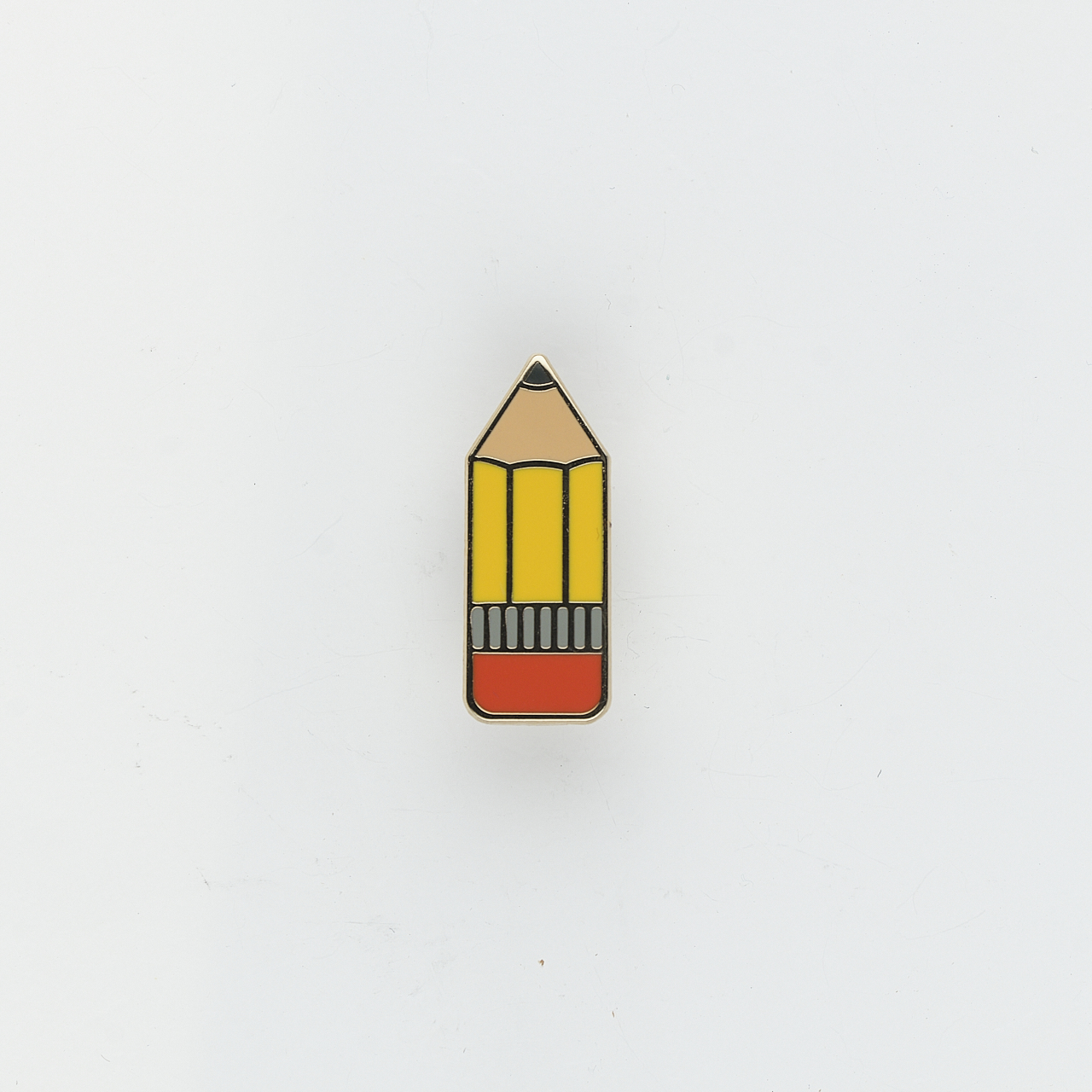 LUIBAN Emaille Ansteckpin Bleistift