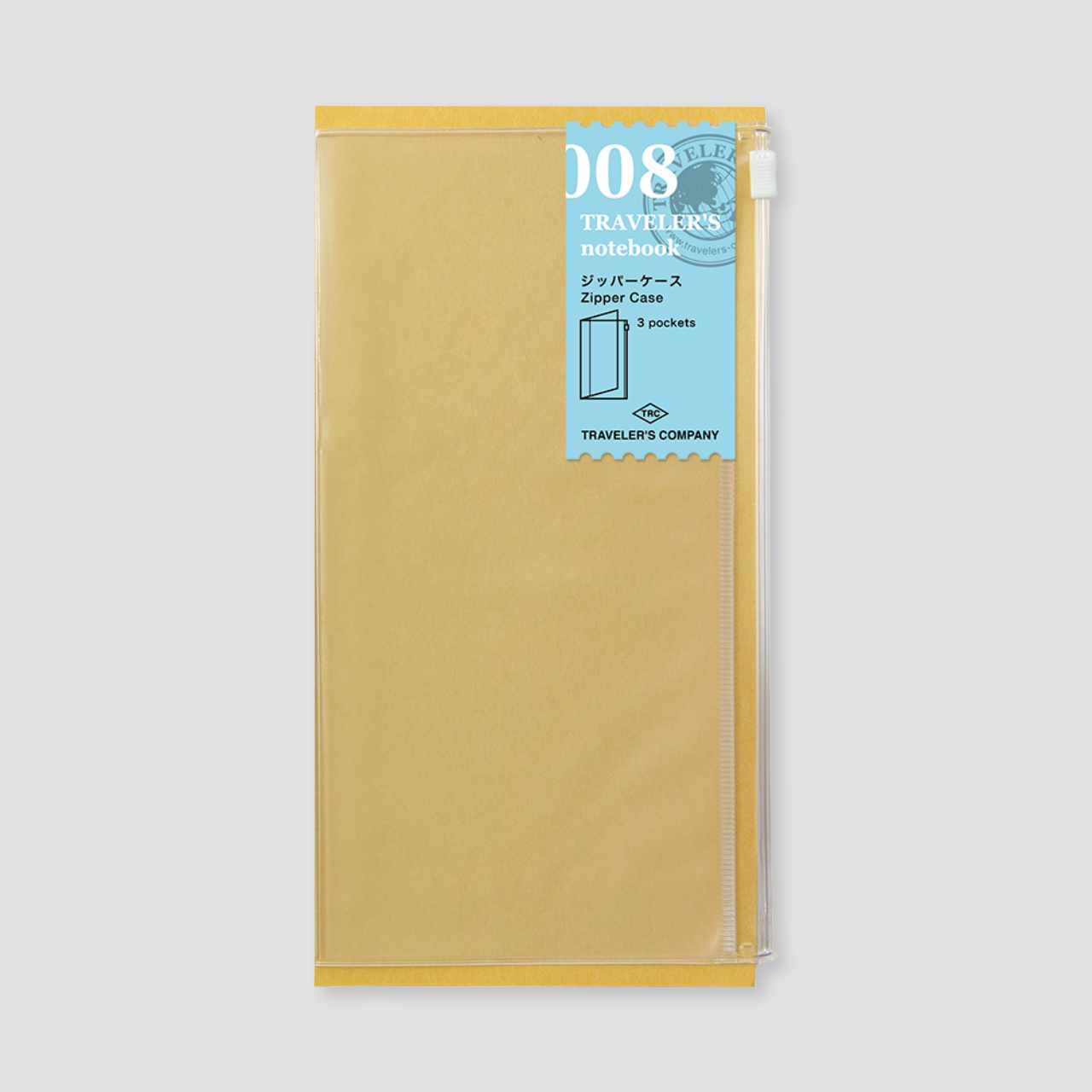 Traveler's Notebook Regular "008" Zipper Case