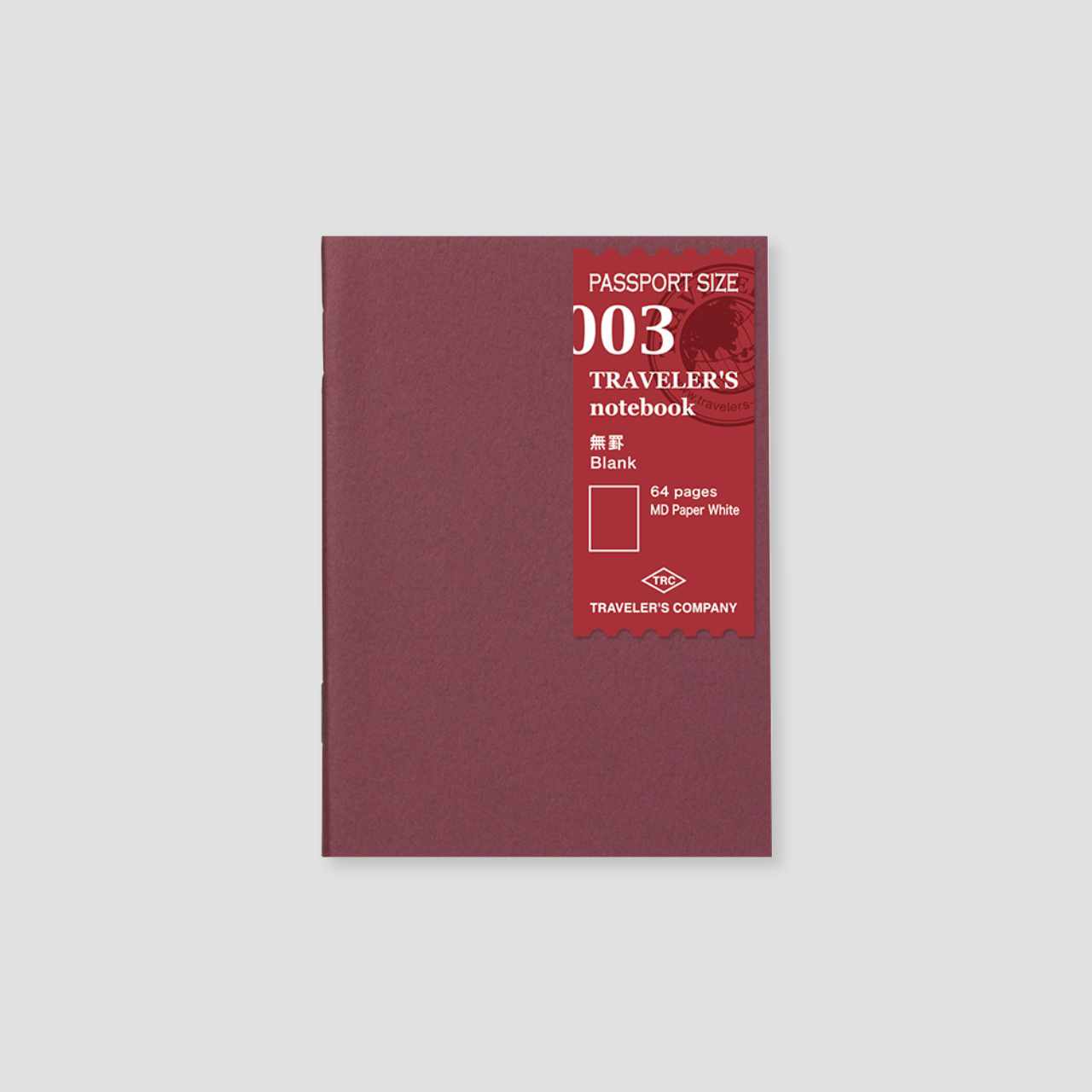 Traveler's Notebook Passport "003" blanko