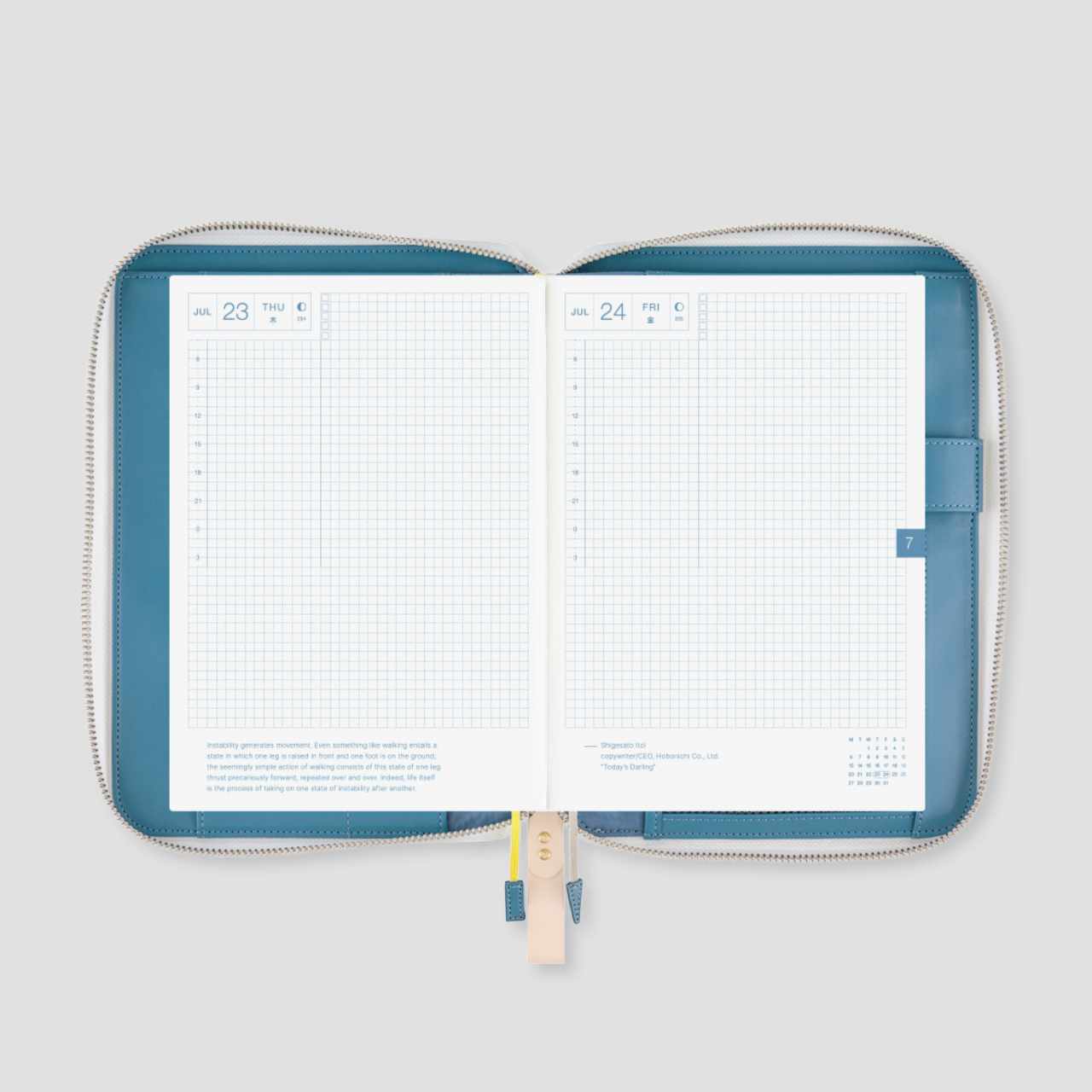 Hobonichi Cover minä perhonen: aalto (A5)