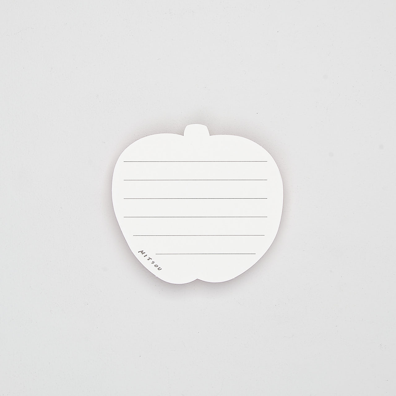 Mitsou Notizkarten Cutout Cards Apfel (40 St.)
