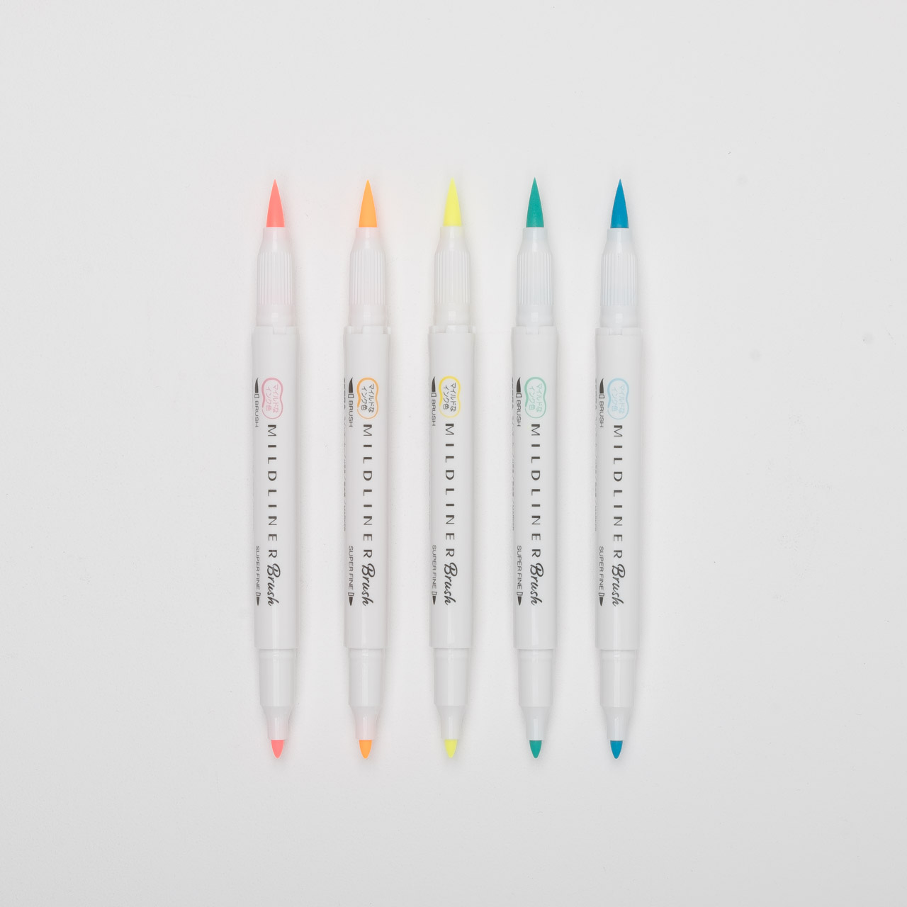 Zebra Mildliner Pastel Set (5 St)