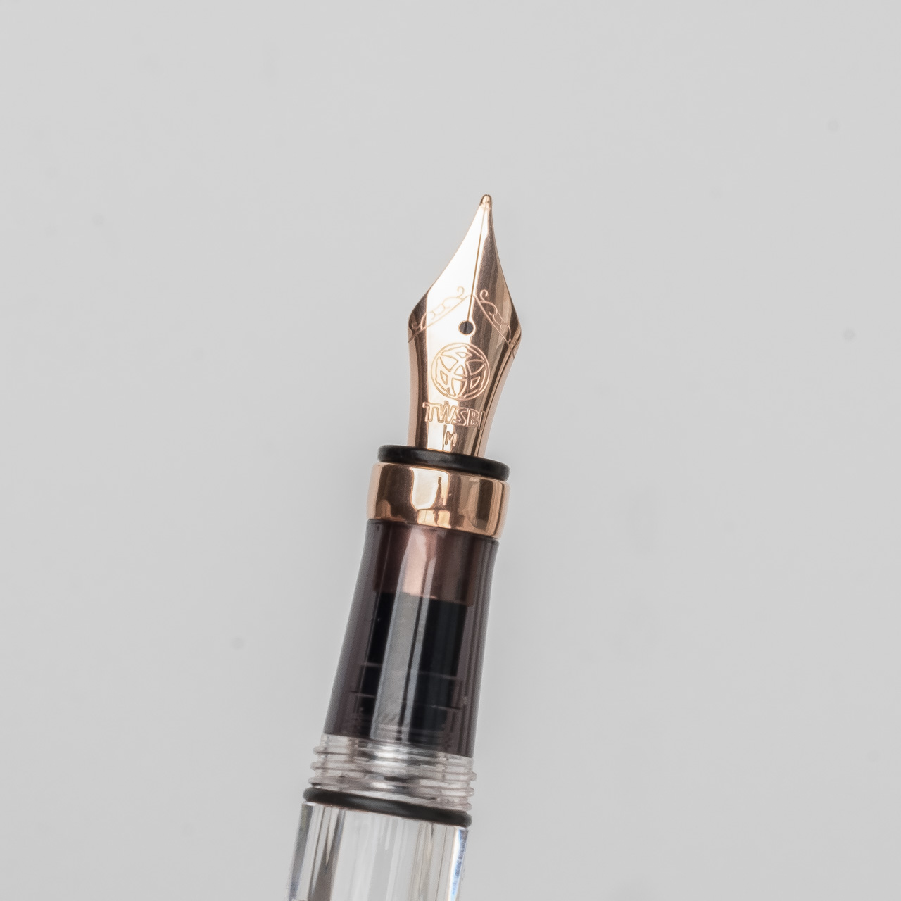 TWSBI Diamond 580 Smoke Rosegold II Kolbenfüller