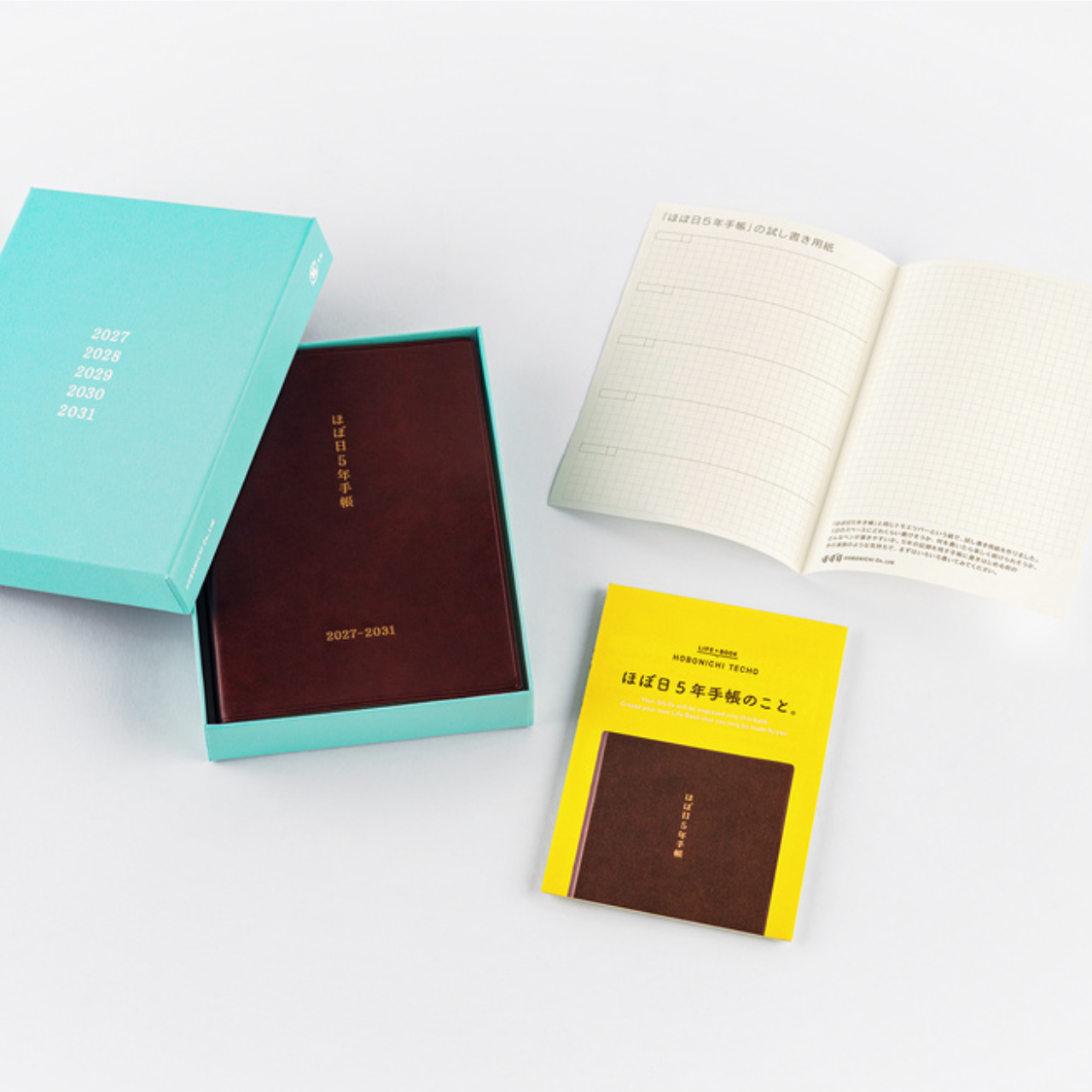Hobonichi 5-Year Techo Japanese Book (2027-2031, A6, jap.)