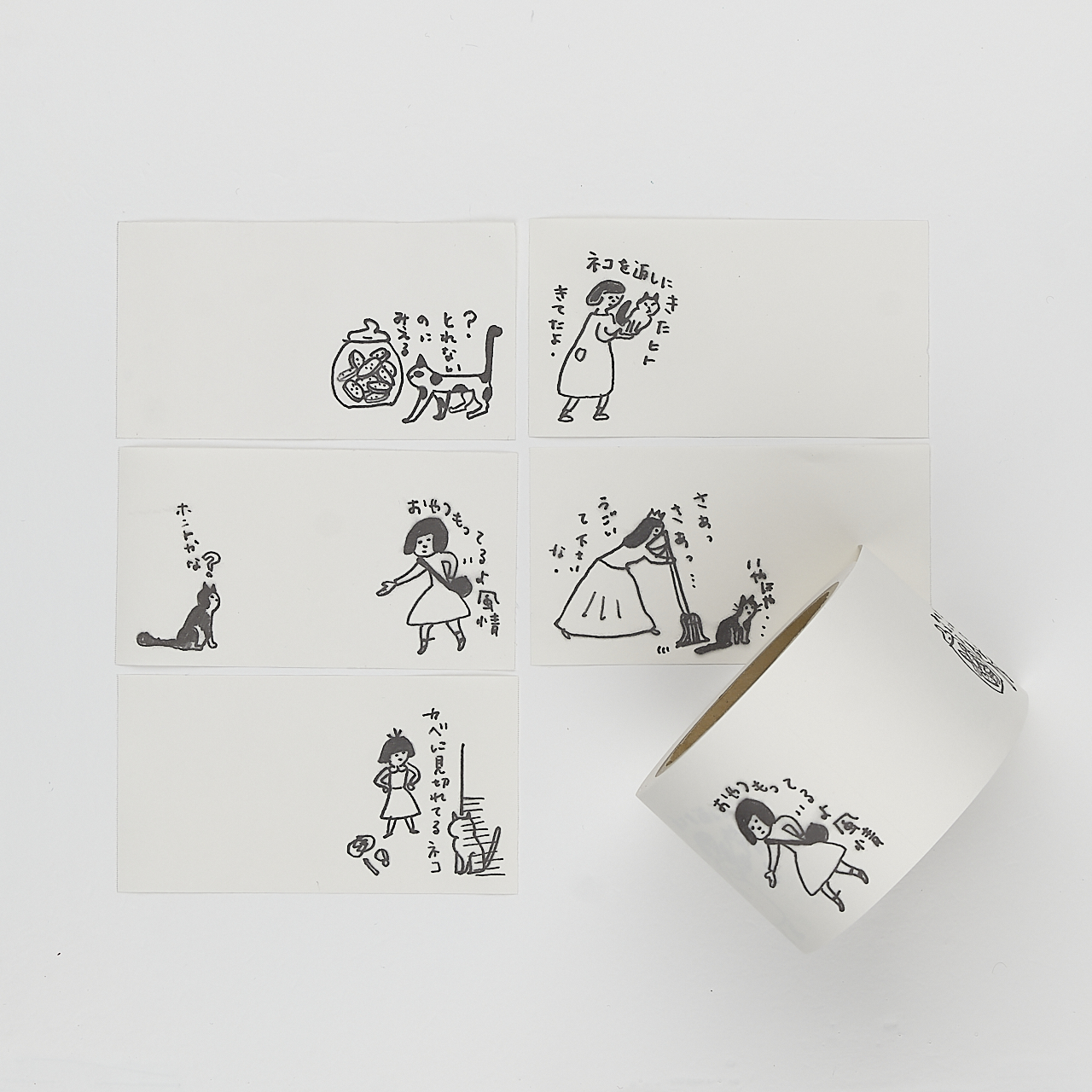 Sticky Notes auf Rolle - Katze (38 mm)