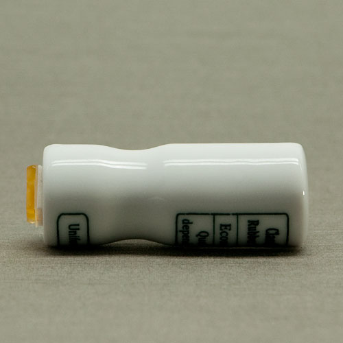 Japanischer Porzellanstempel "OK"