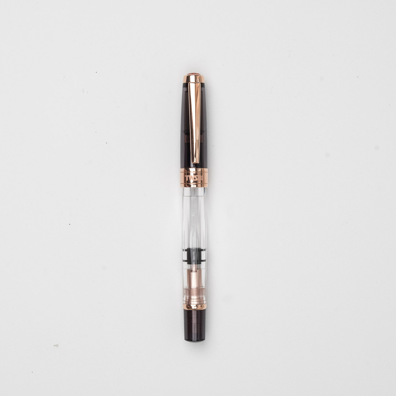 TWSBI Diamond 580 Smoke Rosegold II Kolbenfüller