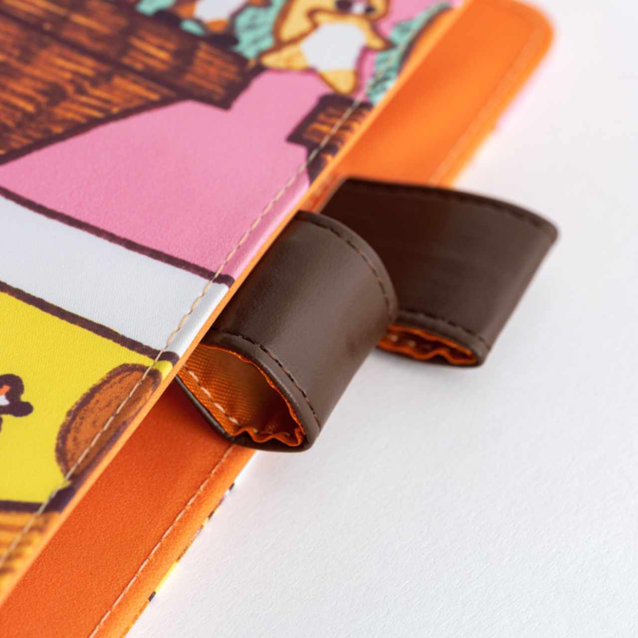 Hobonichi Cover 100%ORANGE: Where’s the Squirrel Going (A5)