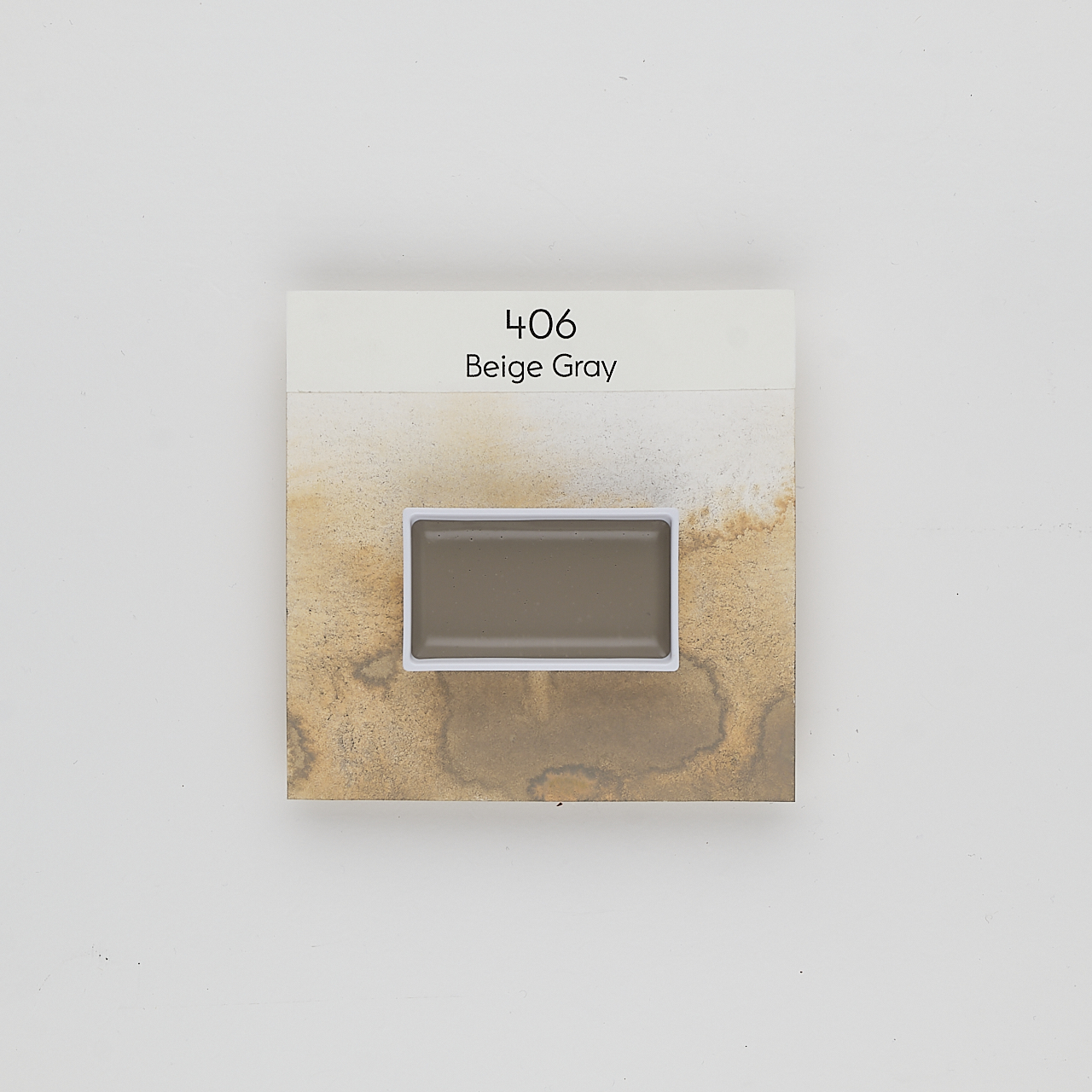 Kuretake Gansai Tambi Aquarellfarbe No.406 BEIGE GRAY