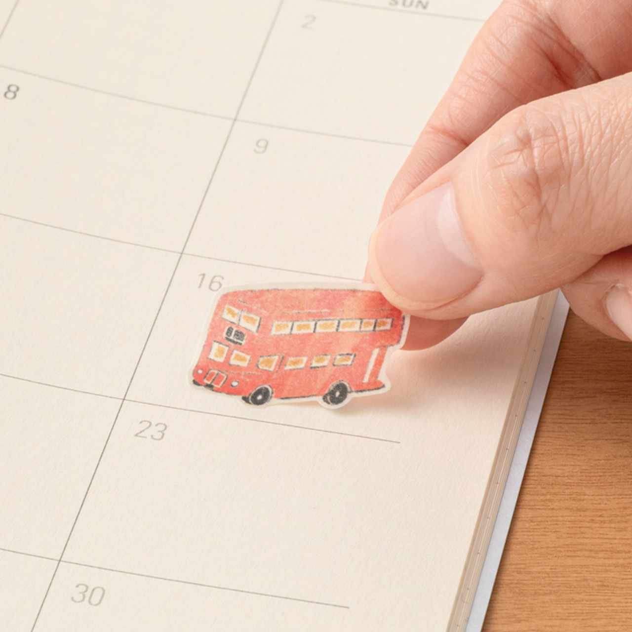 Midori Sticker Kollektion Britische Motive