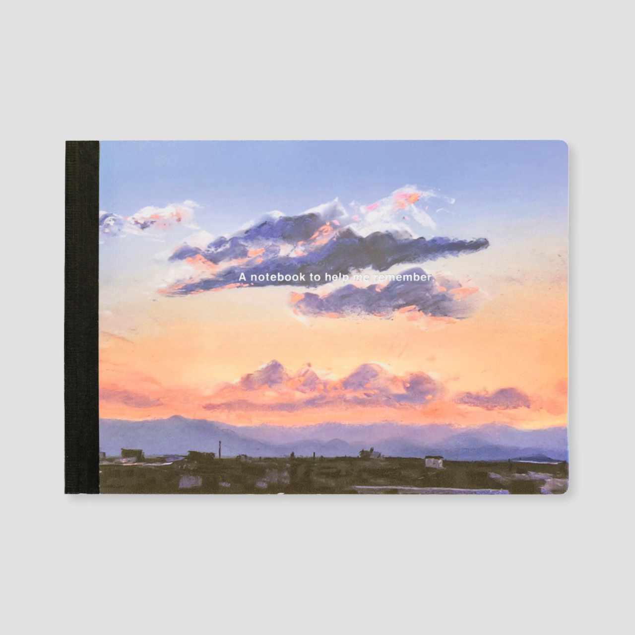 Hobonichi Notizbuch kariert - Kyohei Sakaguchi: A Notebook to Help Me Remember (Landscape)