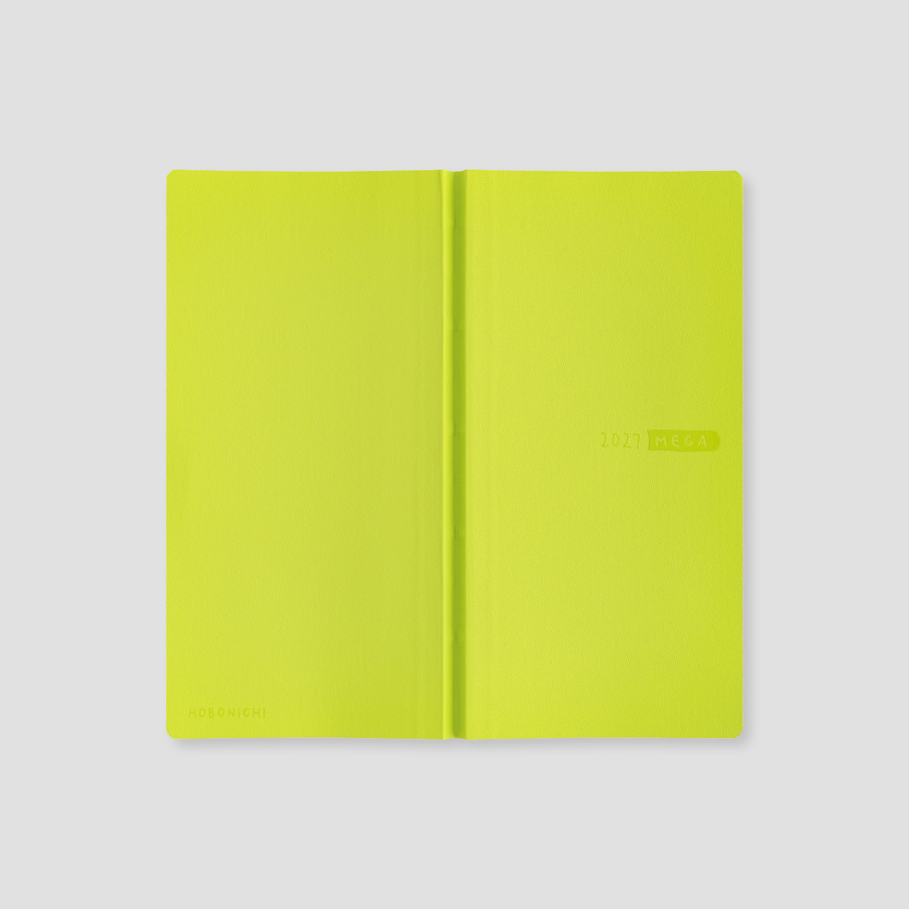 Hobonichi Pocket Planner 2027 Weeks MEGA Sneaker: Lime Green (engl.)