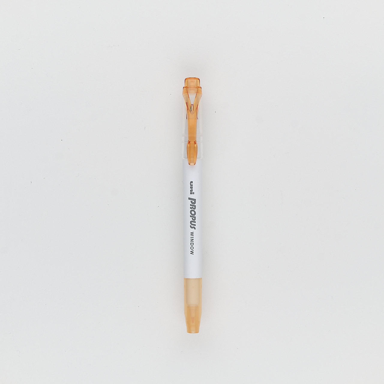 Uni Textmarker Propus Window rauch orange