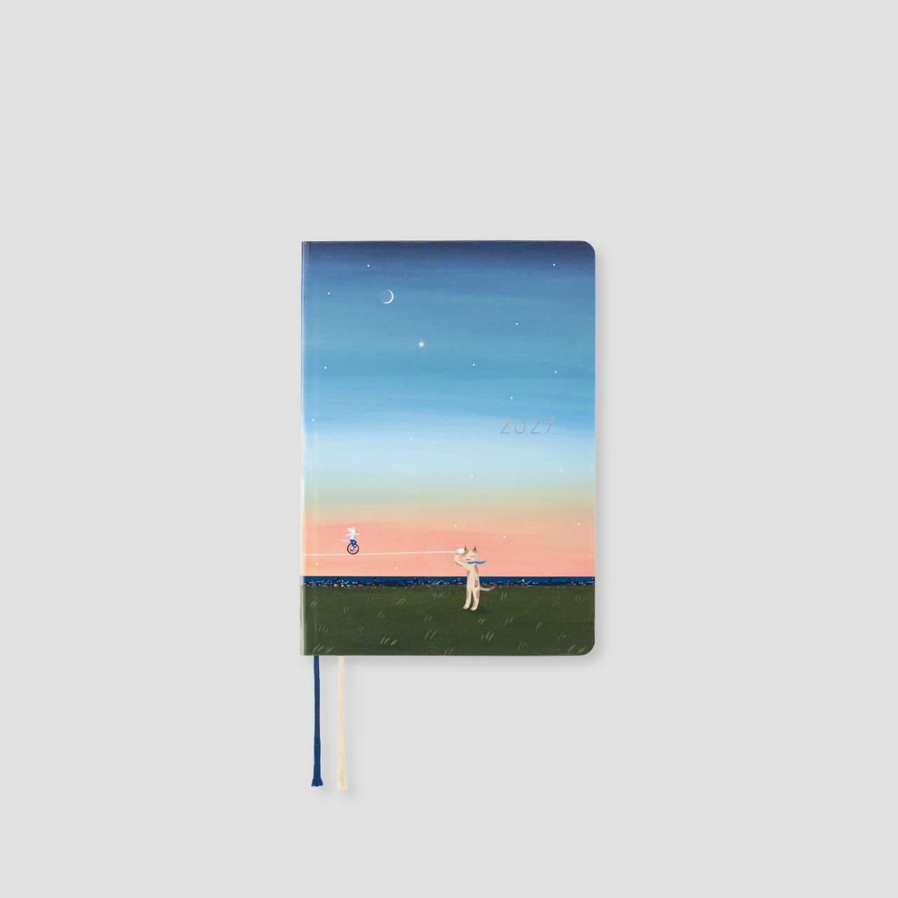Hobonichi Planner 2027 HON Hiroko Kubota: String Telephone Until the Moon is Full (A6, eng.)
