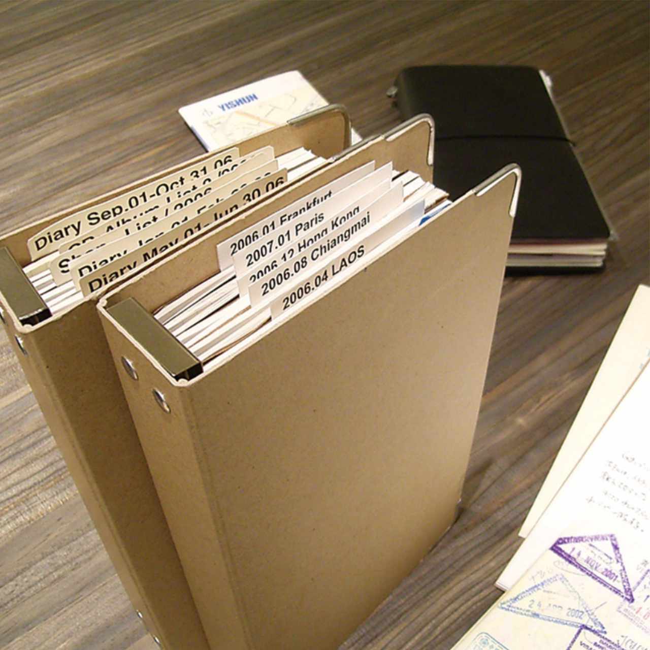 Traveler's Notebook Regular "011" Ablage-Ordner