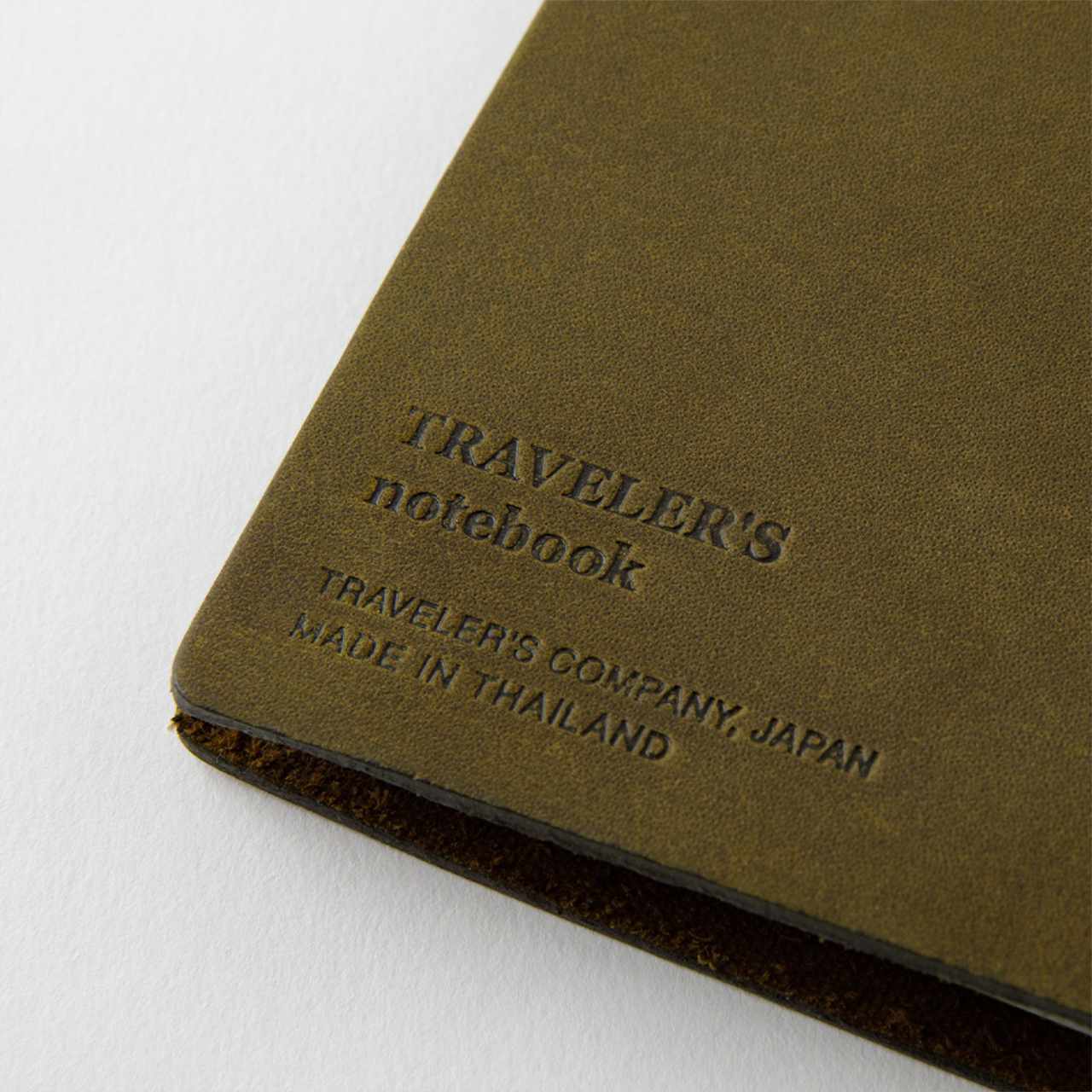 Traveler's Notebook Regular Leder olive