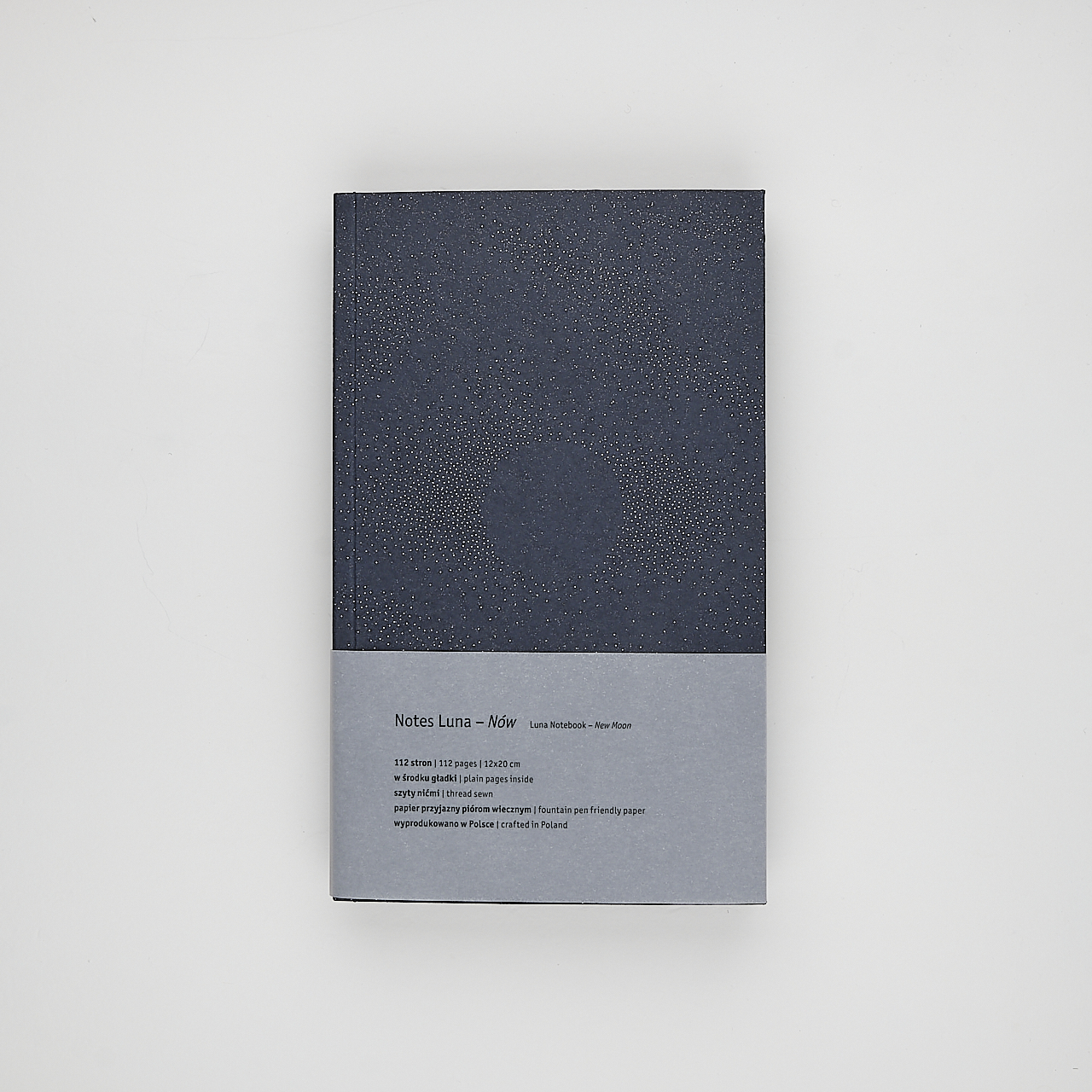 Polnisches Notizbuch Luna Nów - Neumond