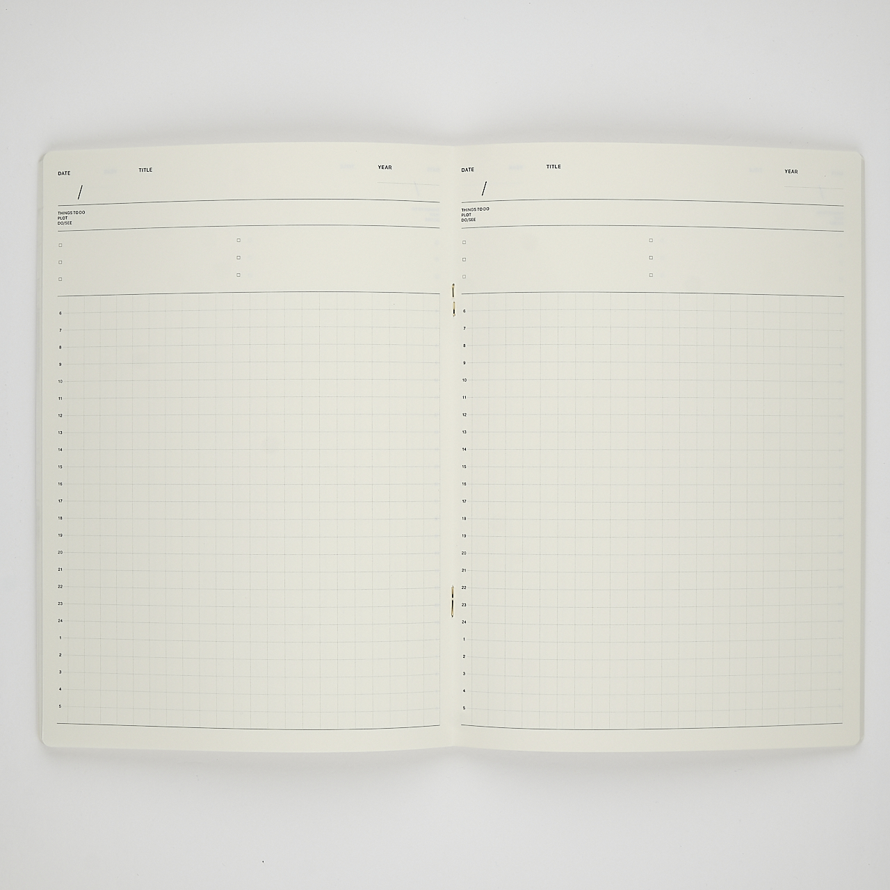 Laconic Freier Tagesplaner "Daily"