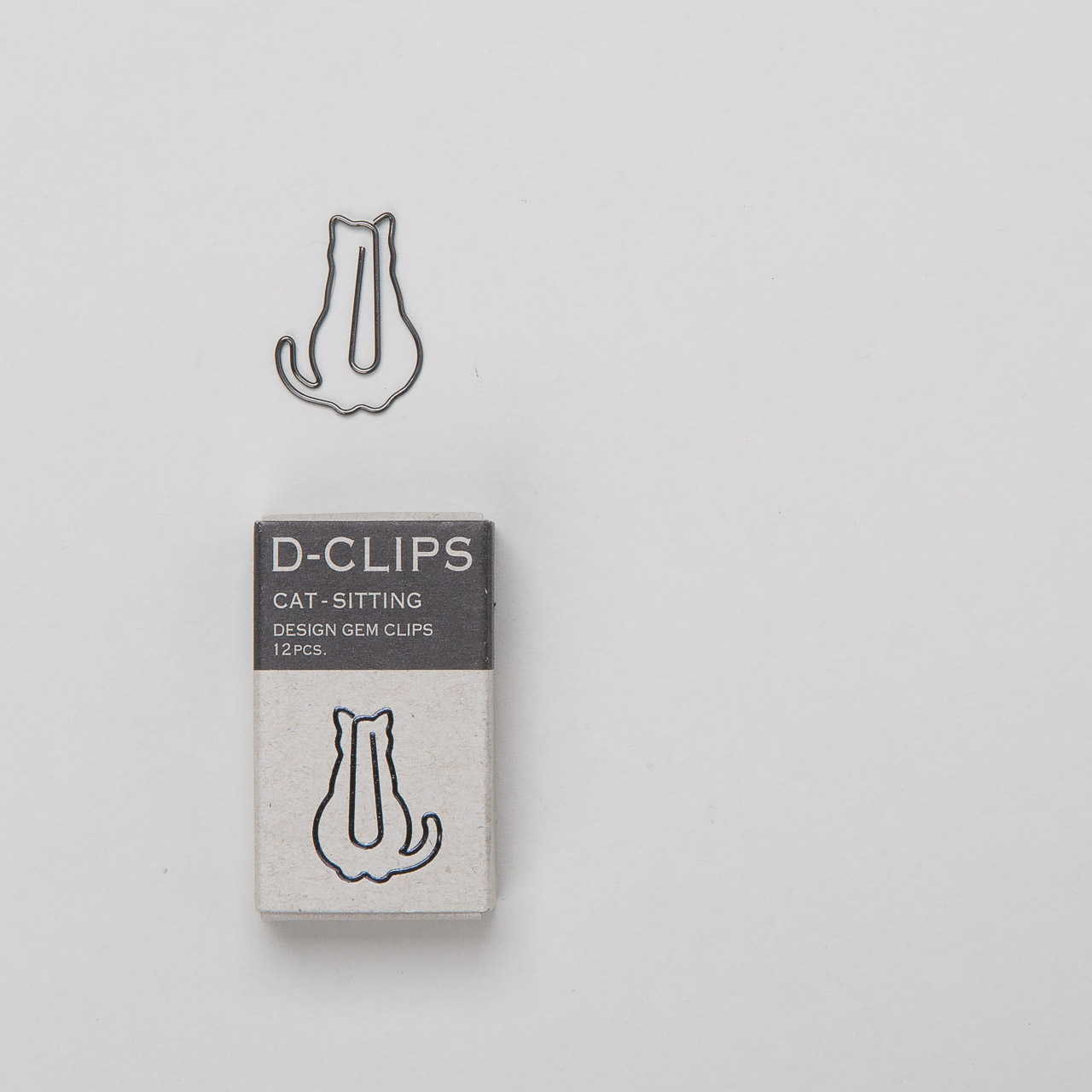 Midori Design Gem Clips Cat Sitting