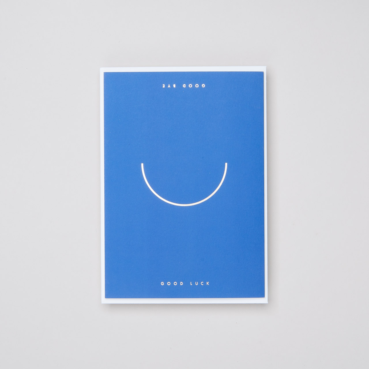 Thie Studios Grußkarte "Good bye & smile"