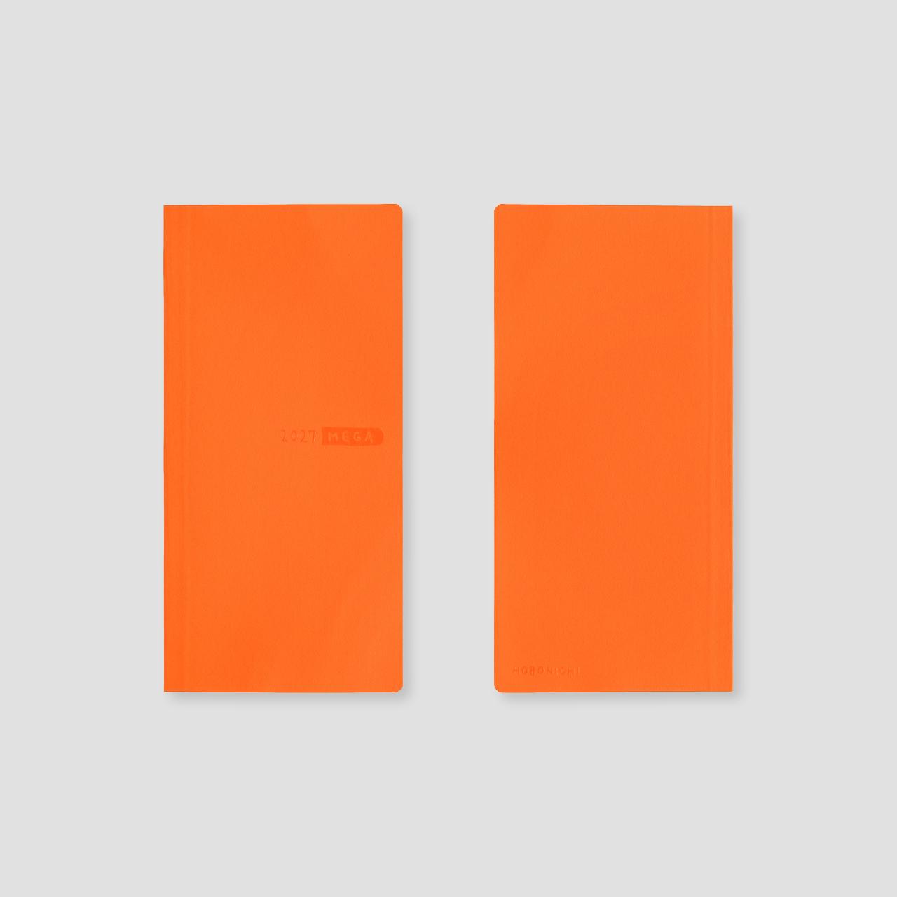 Hobonichi Taschenplaner 2027 Weeks MEGA Sneaker: Mandarin Orange (engl.)