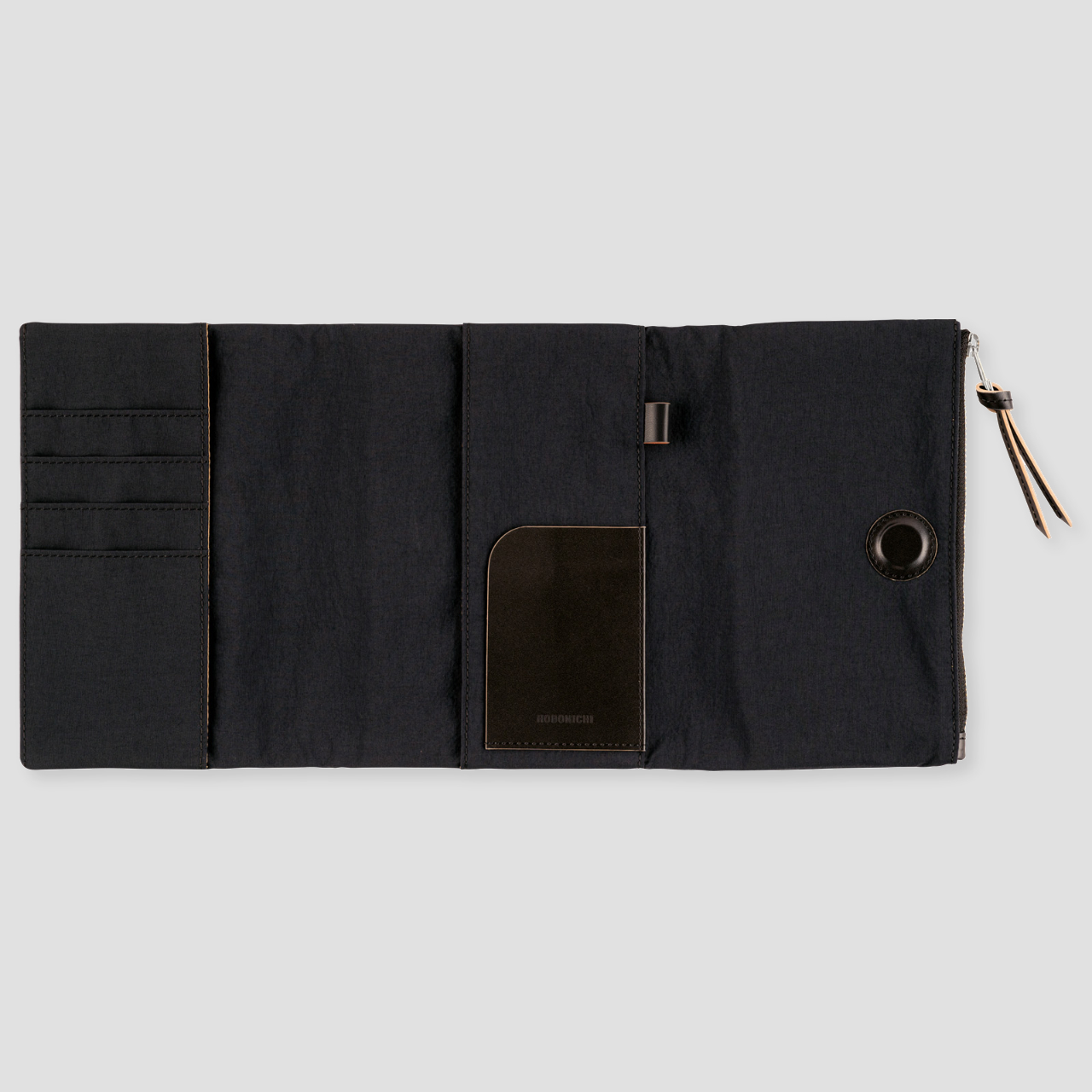 Hobonichi Cover Tragen - schwarz (A6)