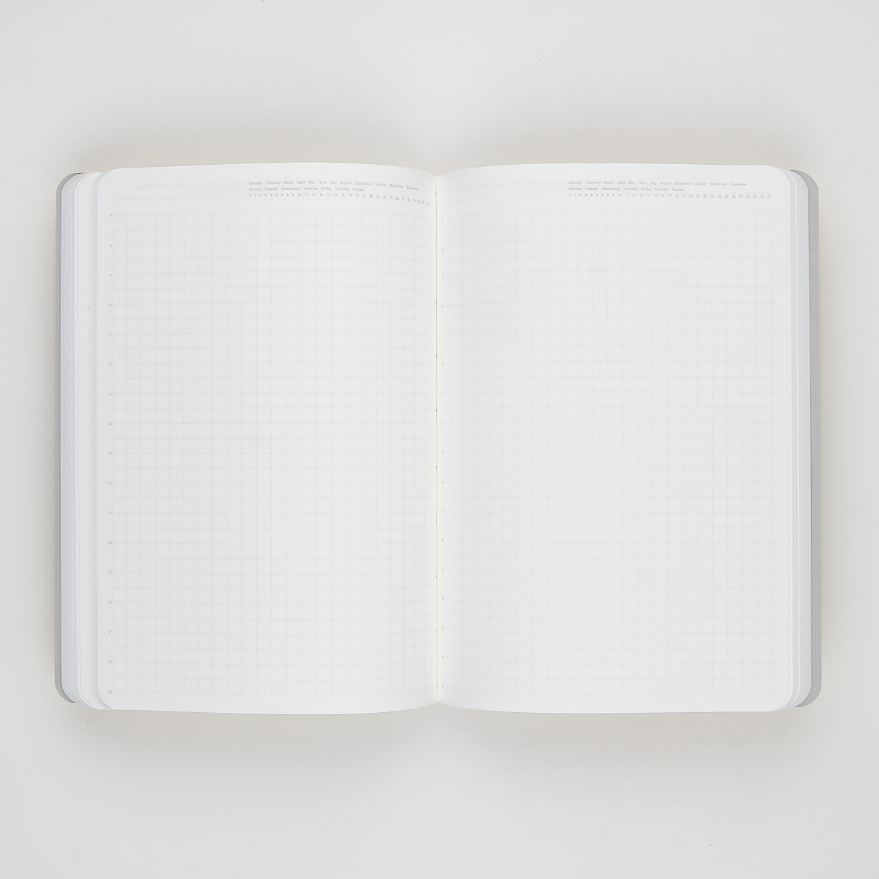 Stalogy Notebook 018 Editor's Series 365 Days squared yellow (B6)