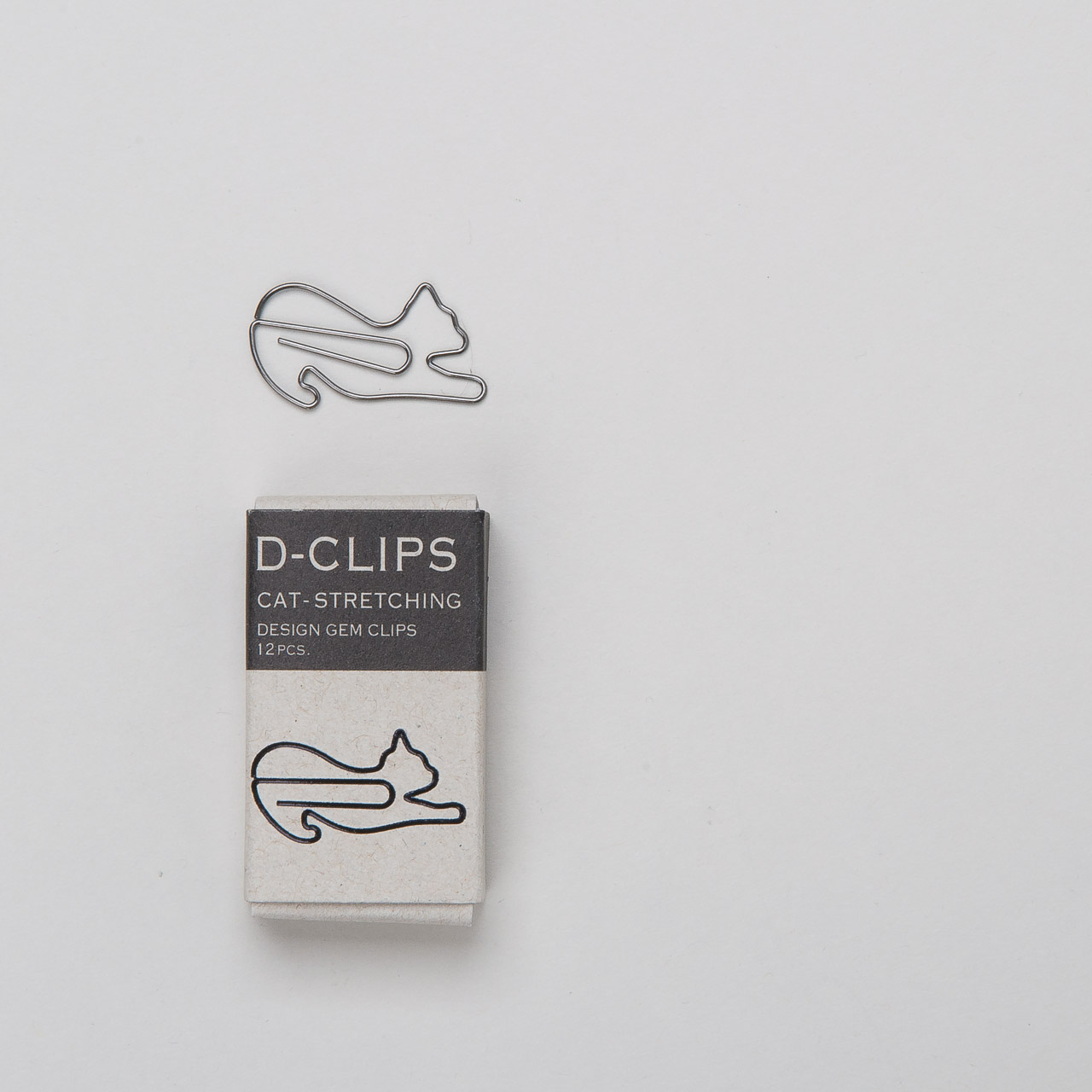 Midori Design Gem Clips Cat Stretching