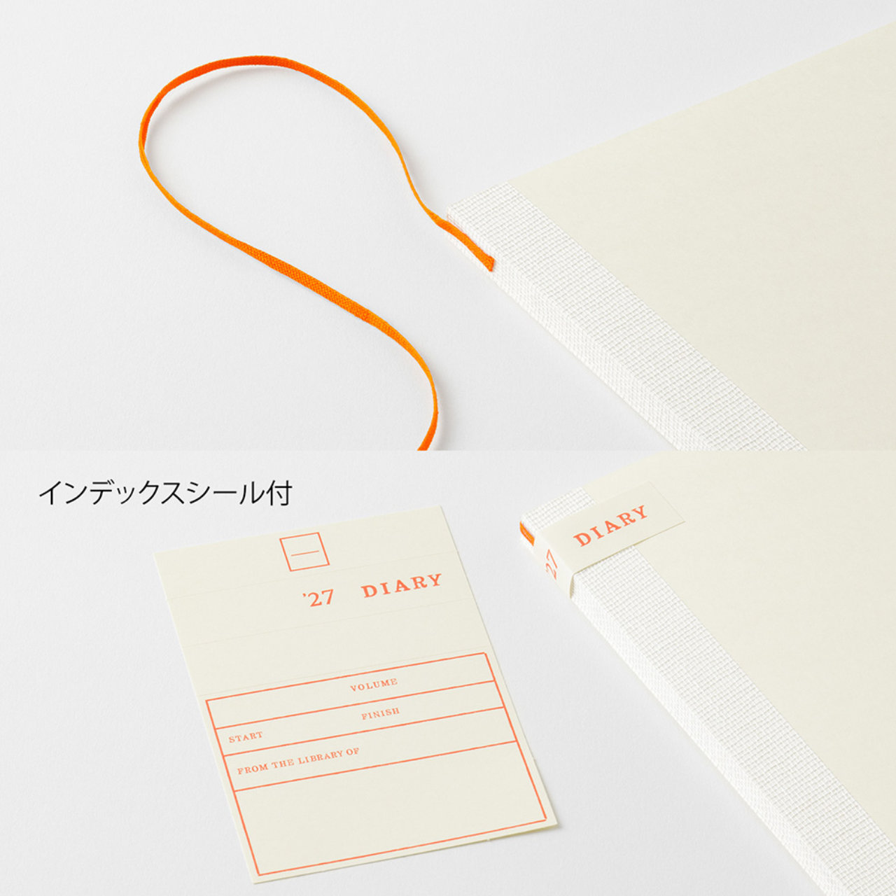 MD Product Kalender Notebook Diary 2027 (A5 Thin)