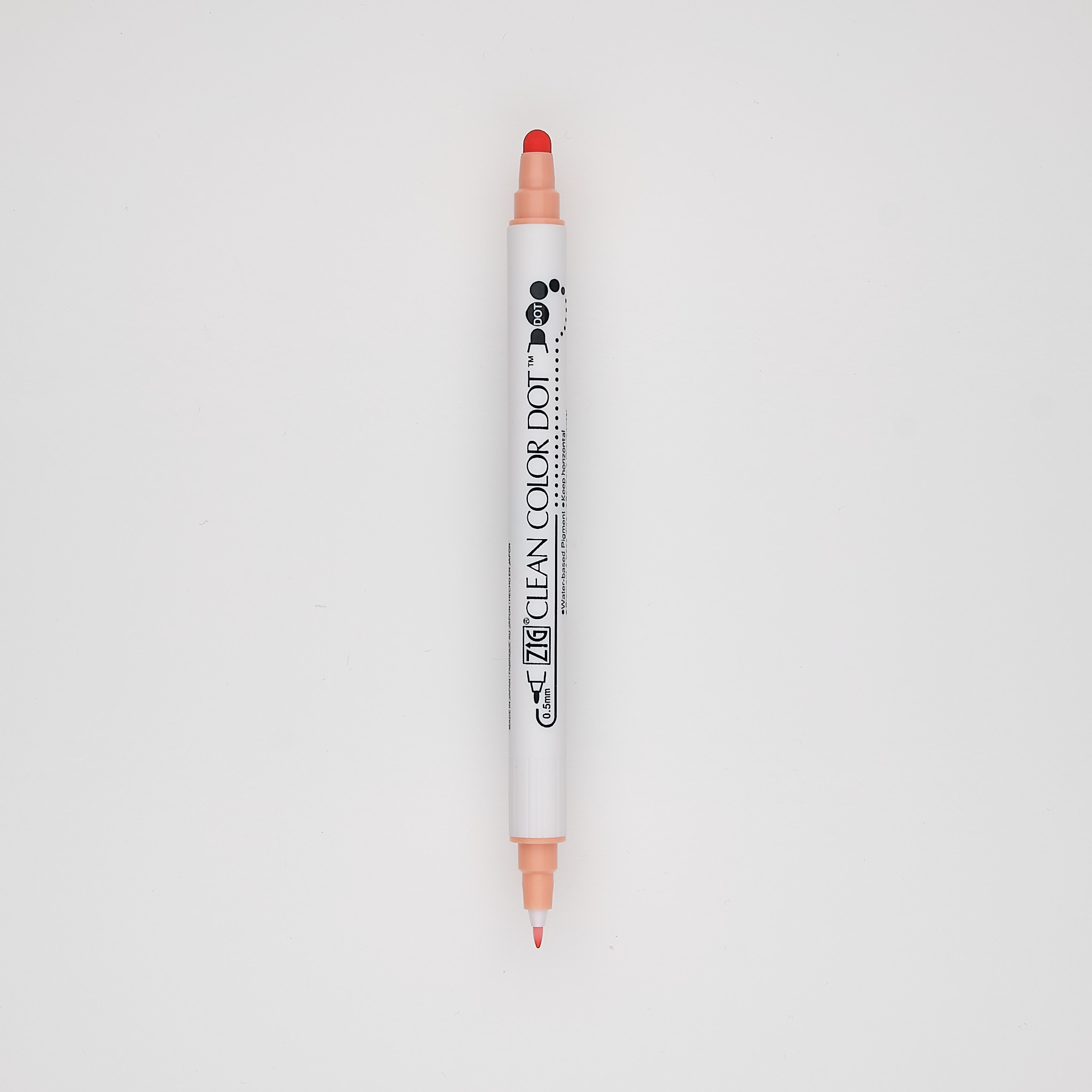 Kuretake Textmarker ZIG Clean Dot Color korall